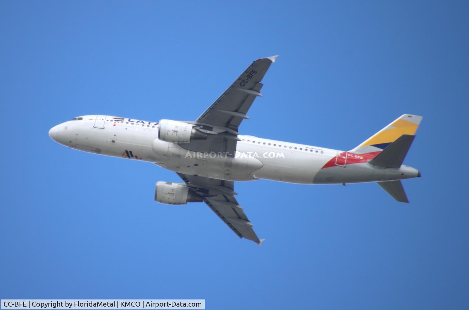CC-BFE, 2012 Airbus A320-214 C/N 5364, LATAM A320 Colombia flag zx  bog-mco
