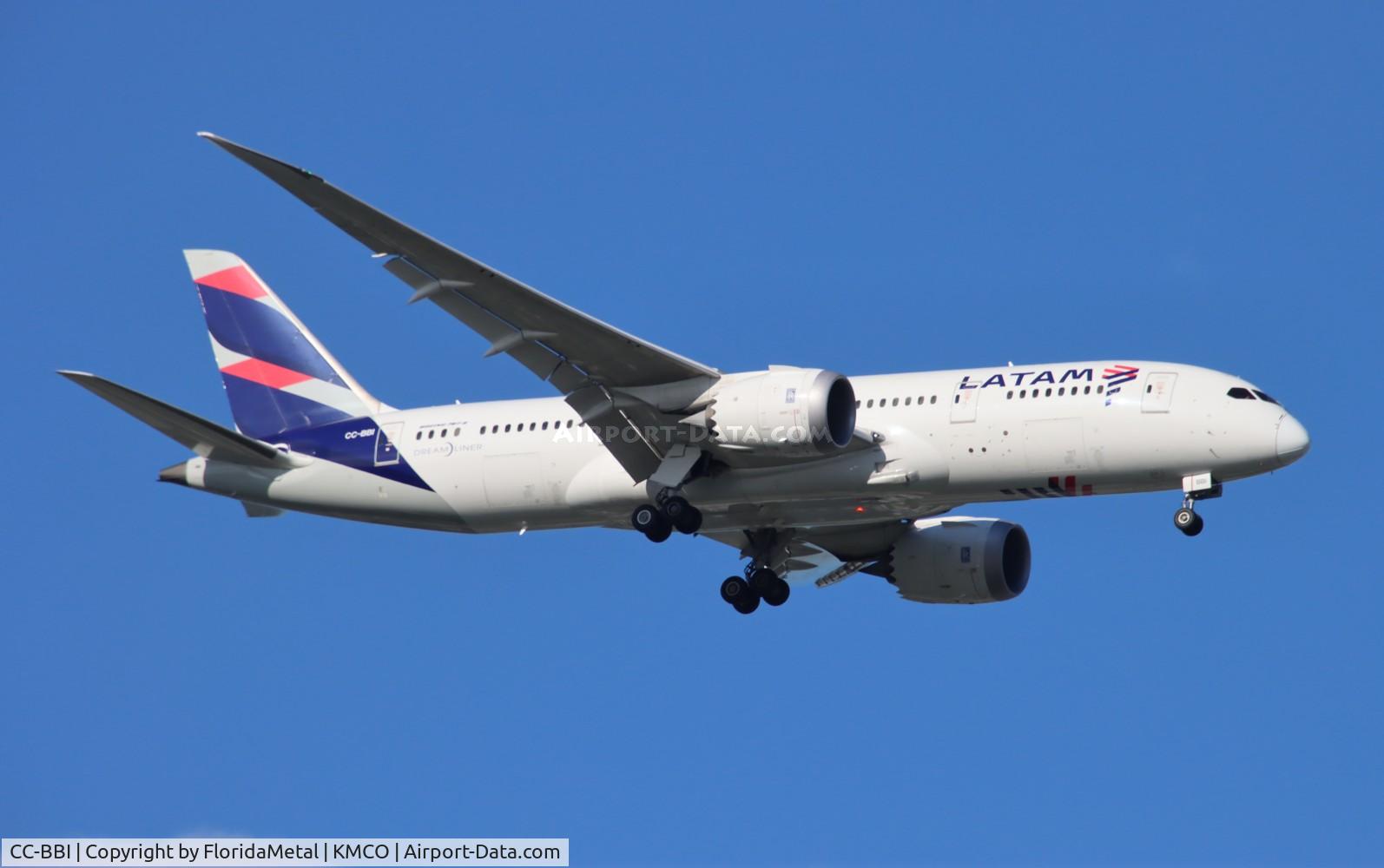 CC-BBI, 2014 Boeing 787-816 Dreamliner Dreamliner C/N 38480, LATAM 788 zx scl,  scel-mco