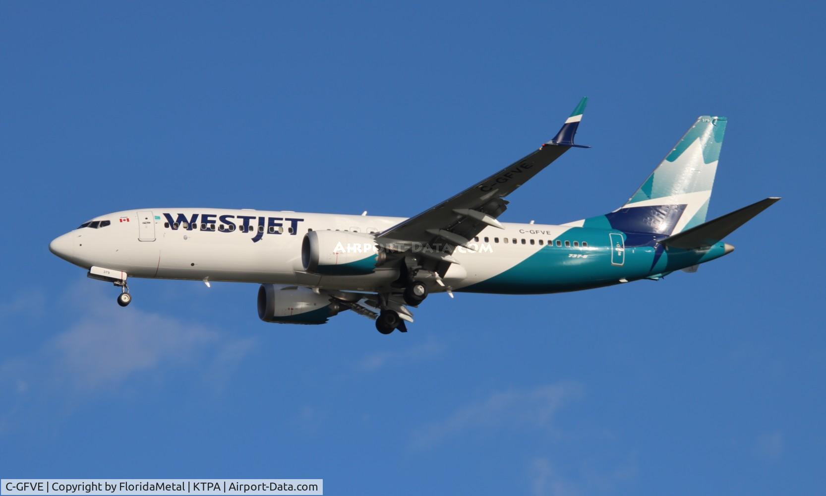 C-GFVE, 2023 Boeing 737 Max 8 C/N 66474, WJA  737-8 zx yyc-tpa