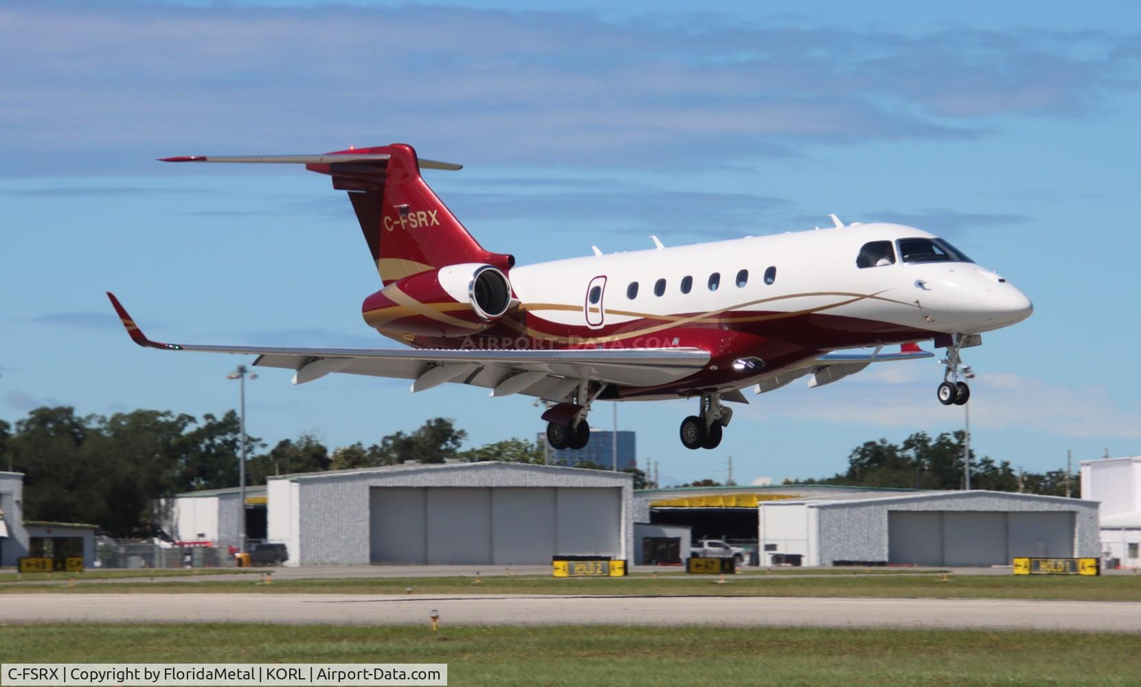 C-FSRX, 2016 Embraer EMB-550 Legacy 500 C/N 55000064, Legacy 500  zx   sua-orl