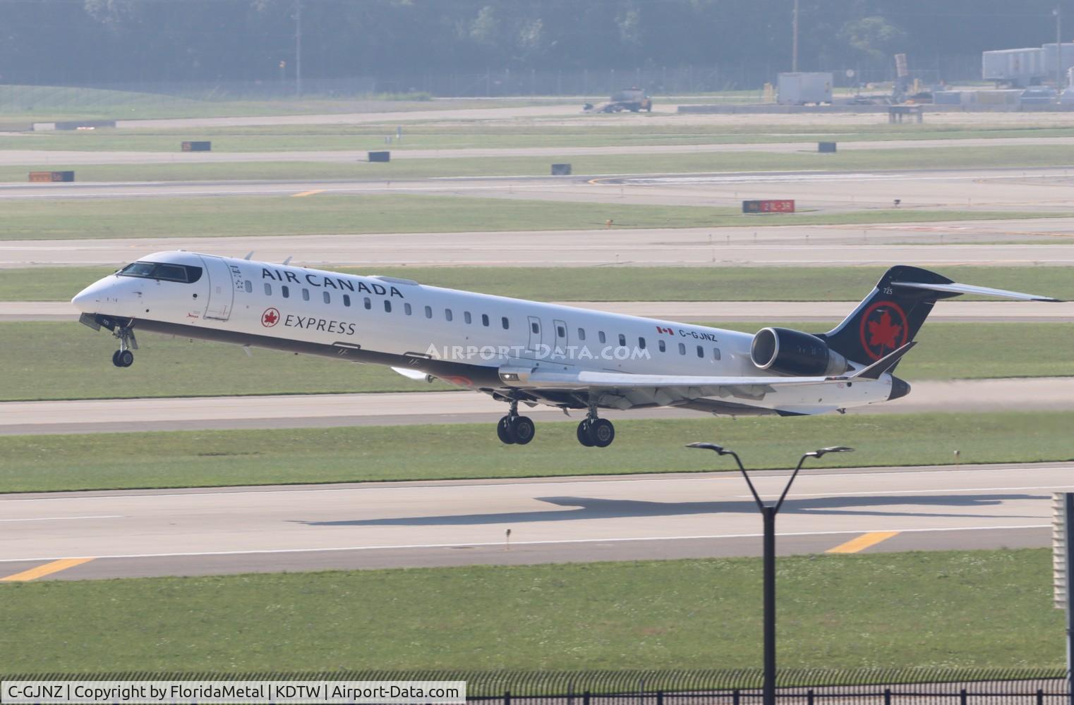 C-GJNZ, 2020 Bombardier CRJ-900LR Regional Jet C/N 15489, ACA Express CR9  zx dtw-yyz