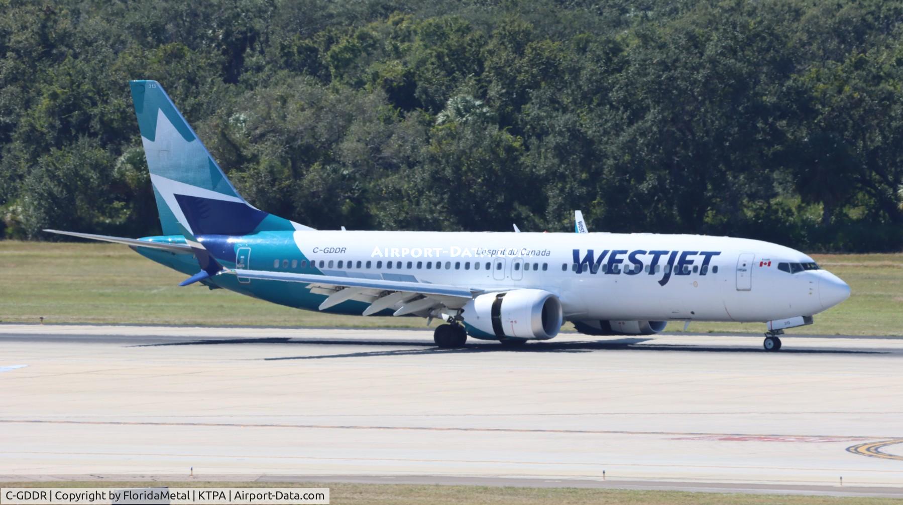C-GDDR, Boeing 737-MAX 8 C/N 60521, WJA  737-8 zx yyz-tpa
