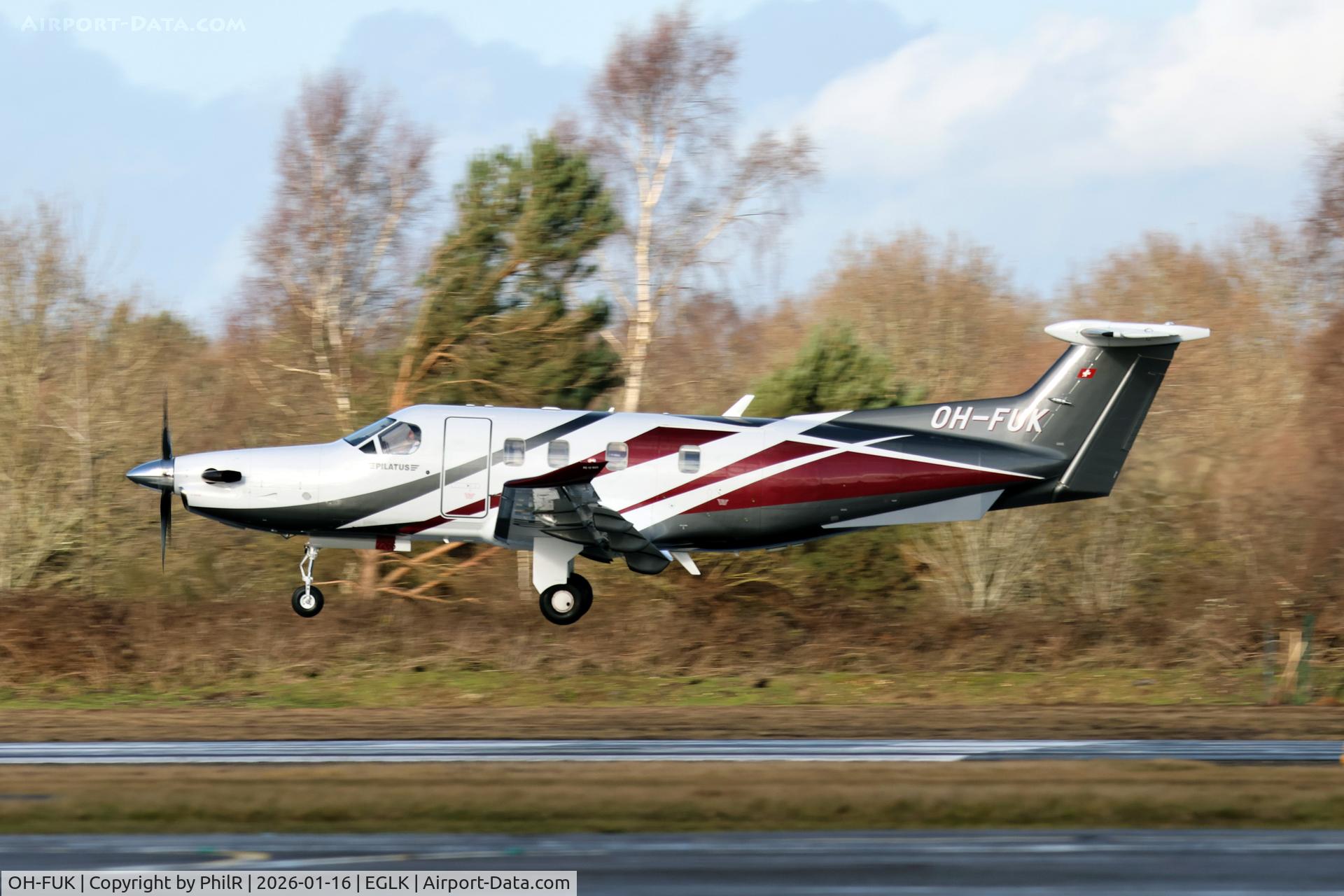 OH-FUK, 2023 Pilatus PC-12/47E NGX C/N 2266, OH-FUK 2023 Pilatus PC-12/47E Blackbushe