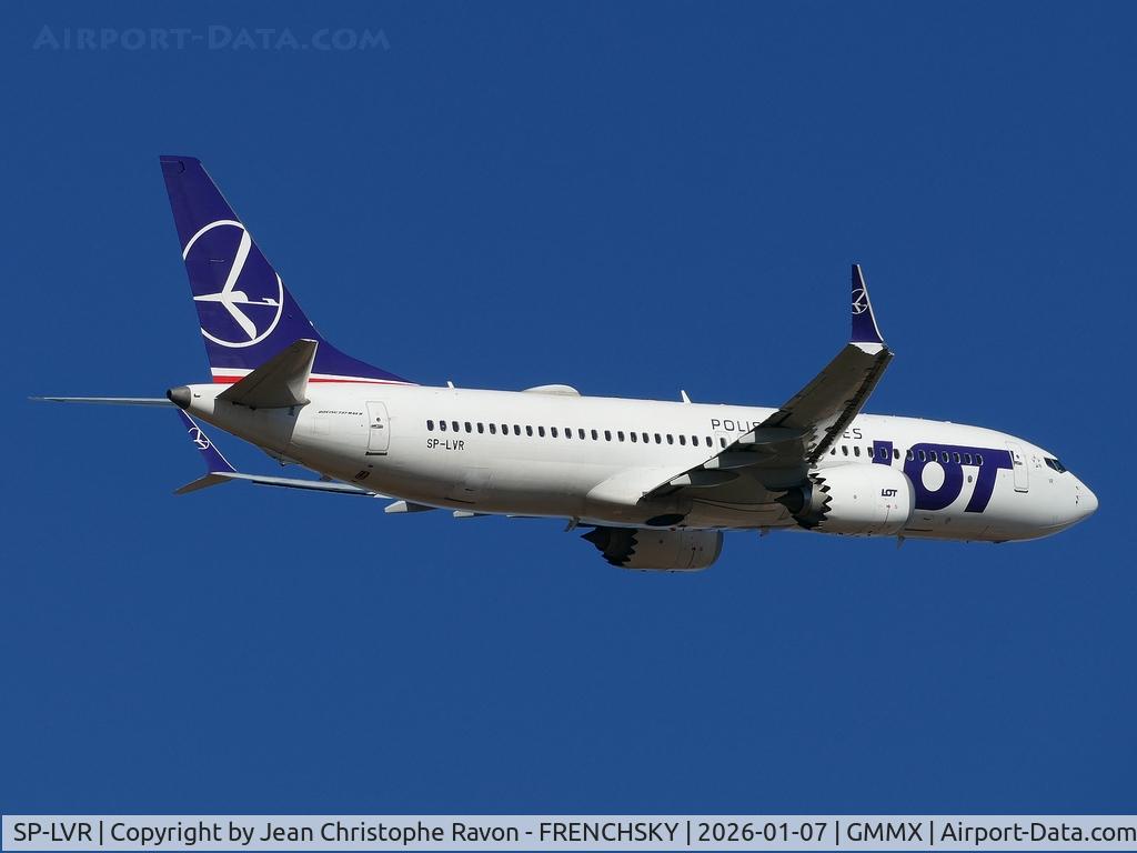 SP-LVR, Boeing 737-8 MAX C/N 62533, LO164 to Warsaw WAW
