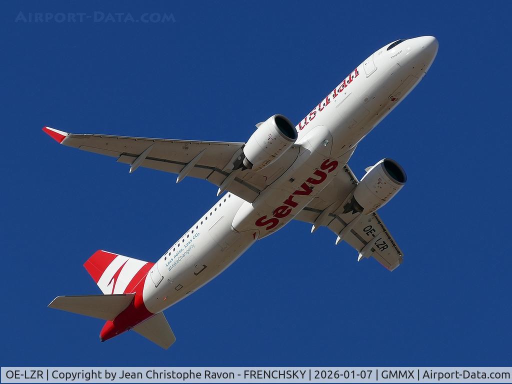 OE-LZR, 2023 Airbus A320-271N C/N 11808, OS68 Marrakech RAK ti Vienna VIE
