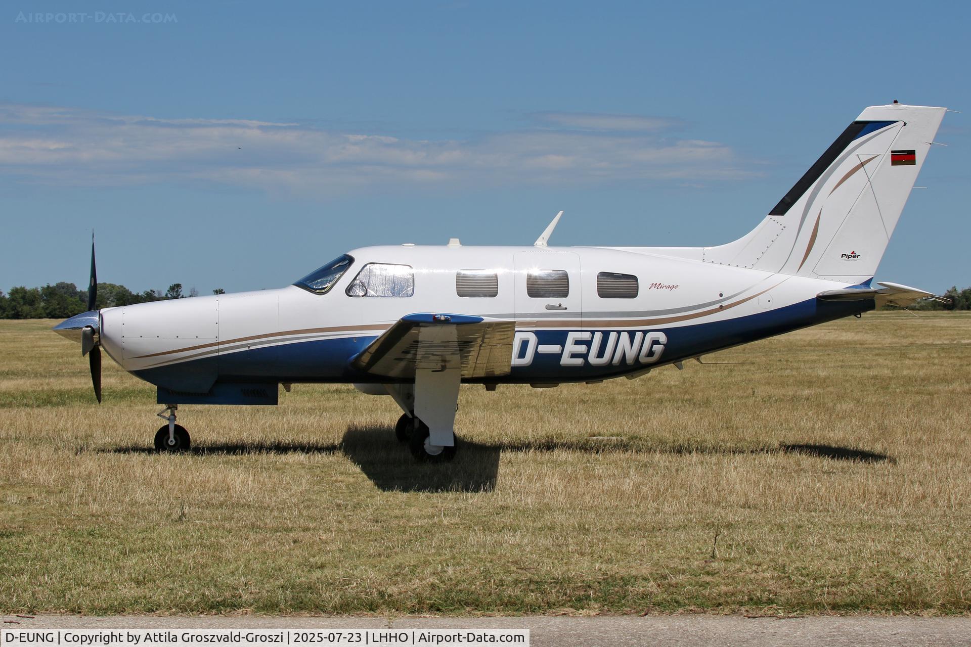 D-EUNG, 2006 Piper PA-46-350P Malibu Mirage C/N 4636393, LHHO - Hajdúszoboszló Airport, Hungary