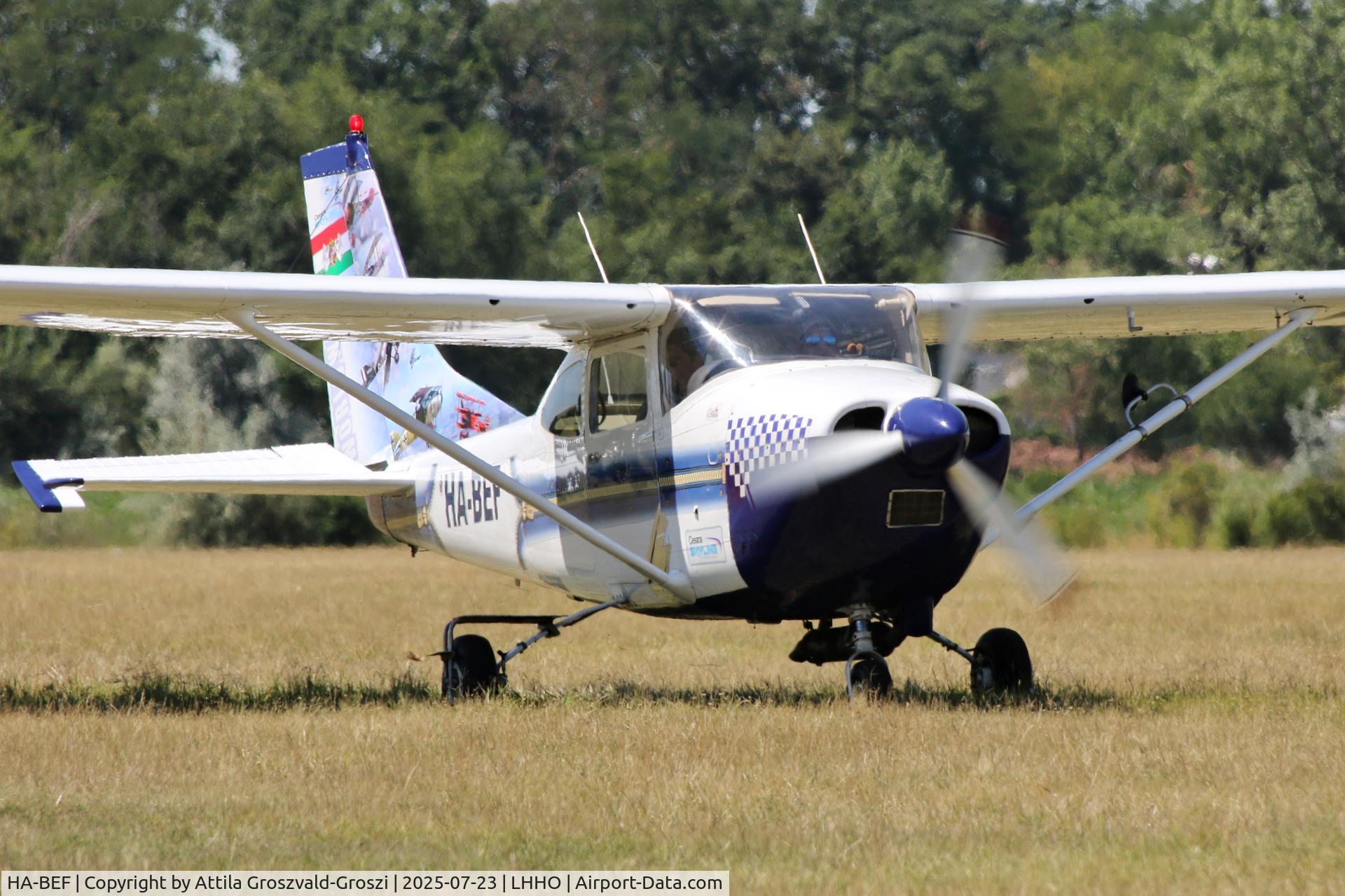 HA-BEF, 1966 Cessna 182J Skylane Skylane C/N 18257363, LHHO - Hajdúszoboszló Airport, Hungary