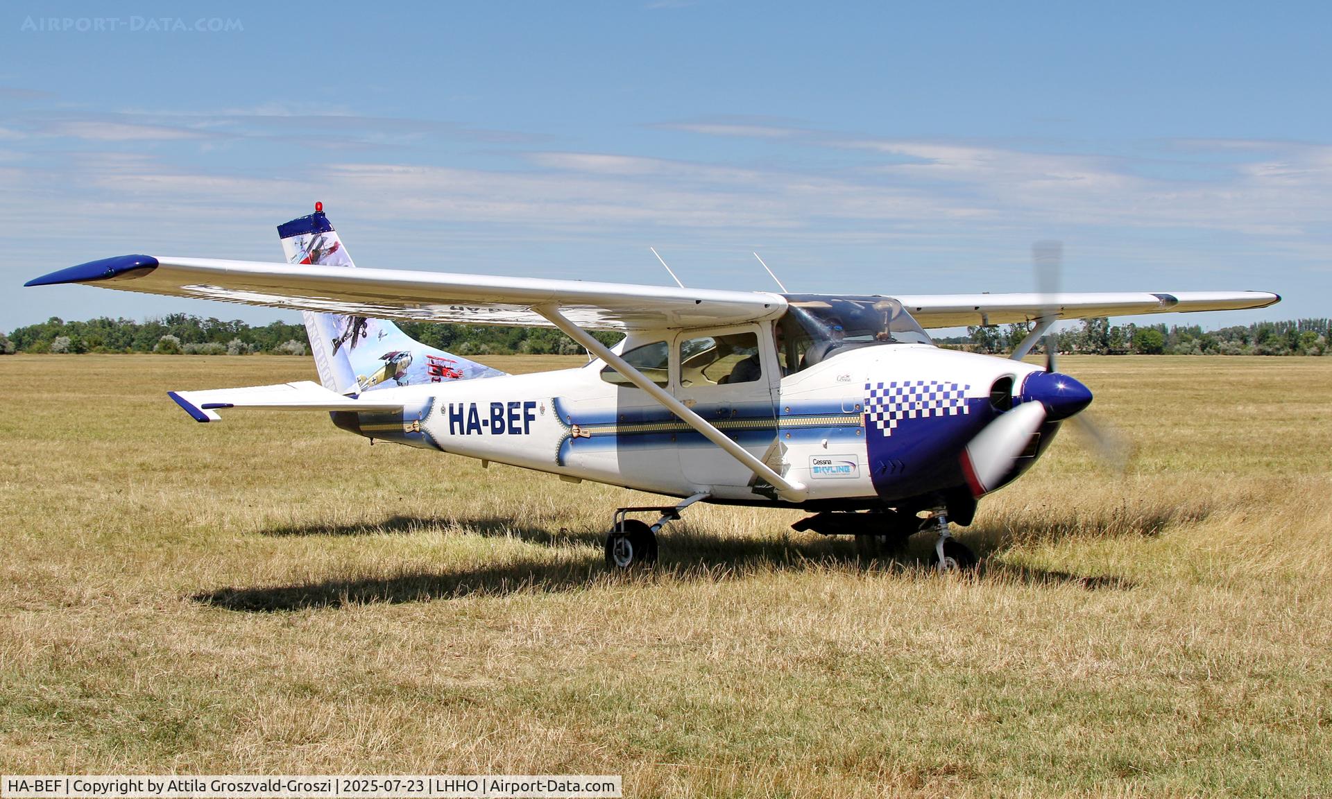 HA-BEF, 1966 Cessna 182J Skylane Skylane C/N 18257363, LHHO - Hajdúszoboszló Airport, Hungary