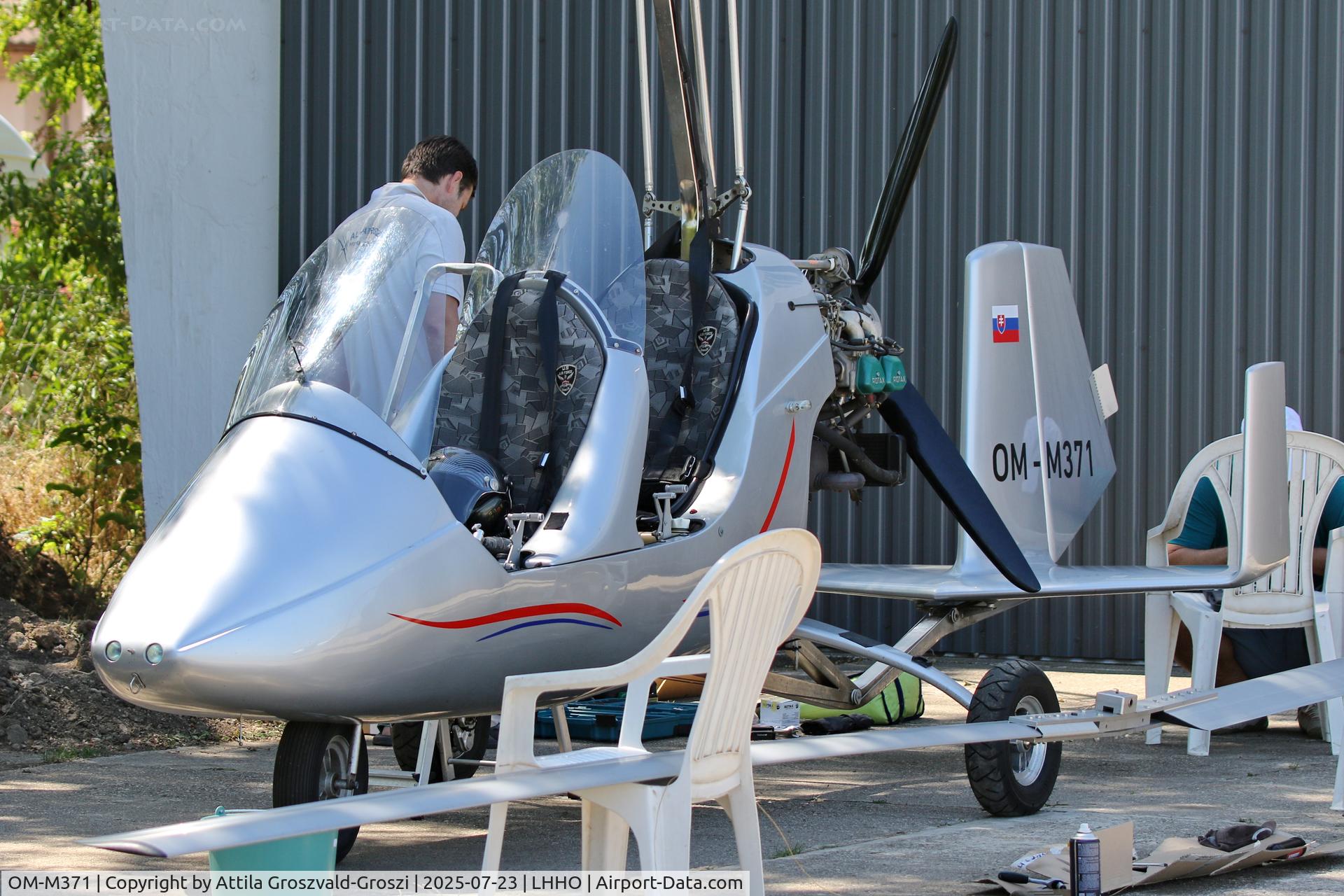 OM-M371, AutoGyro Europe MTOsport C/N D07G10, LHHO - Hajdúszoboszló Airport, Hungary