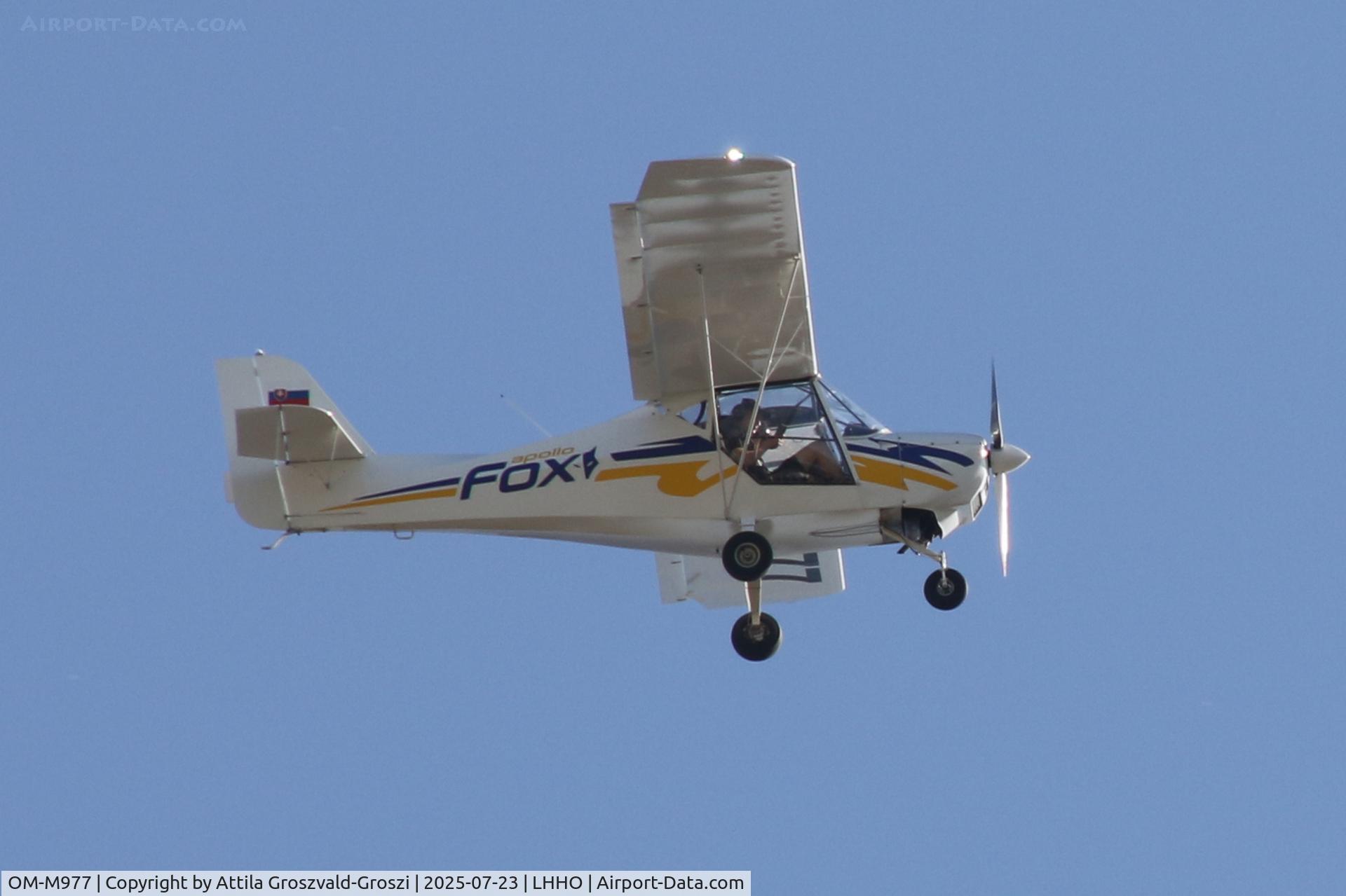 OM-M977, 2018 Halley Apollo Fox C/N ., LHHO - Hajdúszoboszló Airport, Hungary