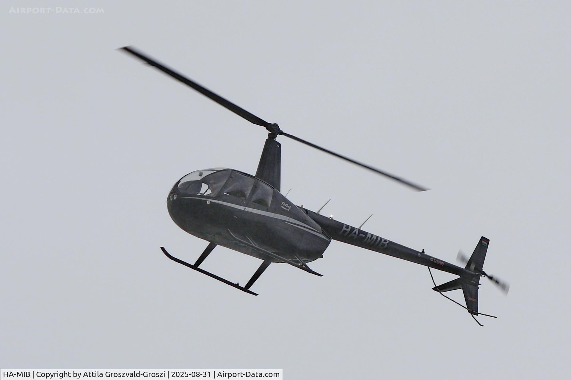 HA-MIB, 2024 Robinson R44  Raven II C/N 14814, In the airspace of Herend municipality, Veszprém county