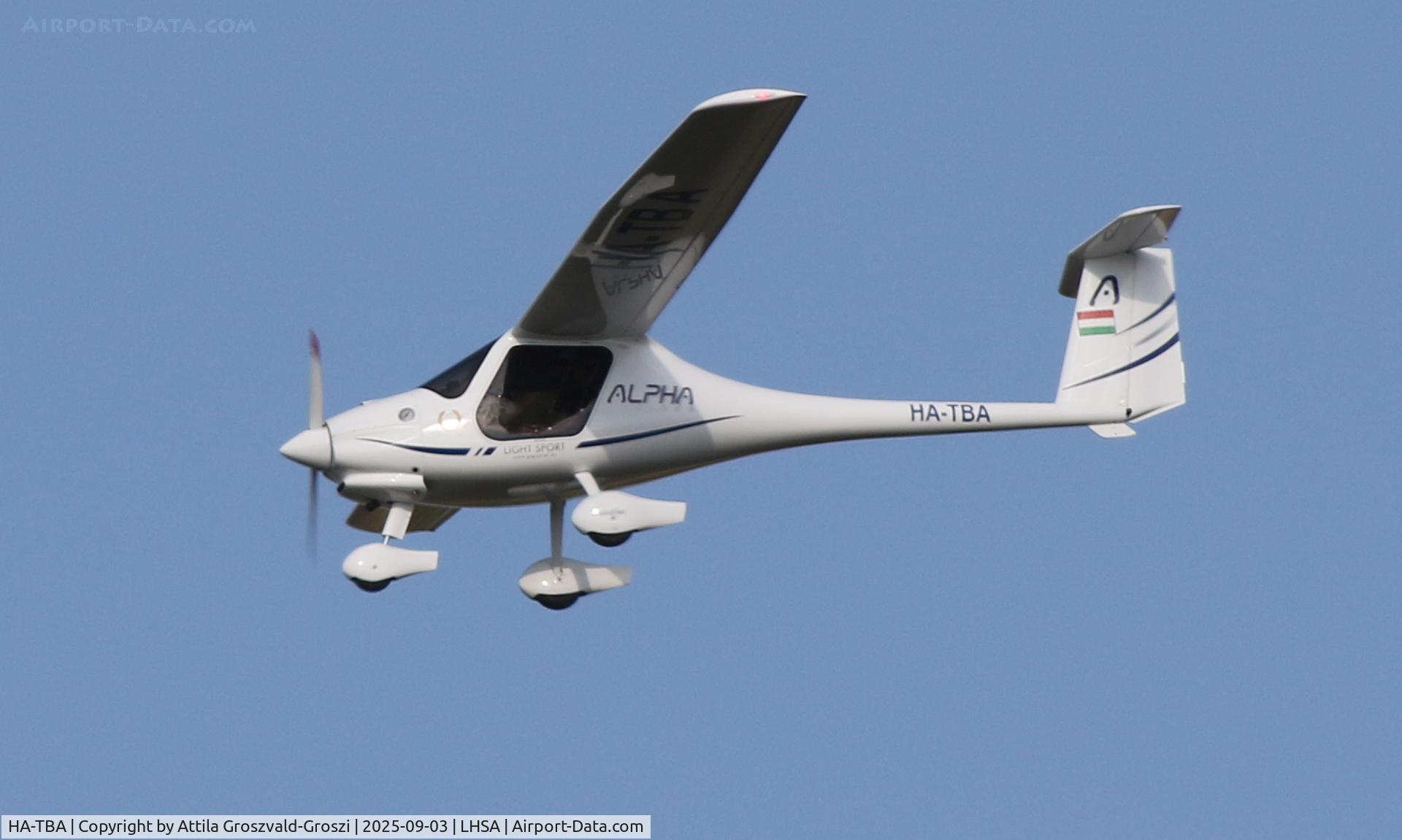 HA-TBA, 2016 Pipistrel Alpha Trainer C/N 797 AT 912, LHSA - In the airspace of Szentkirályszabadja Airport. Hungary