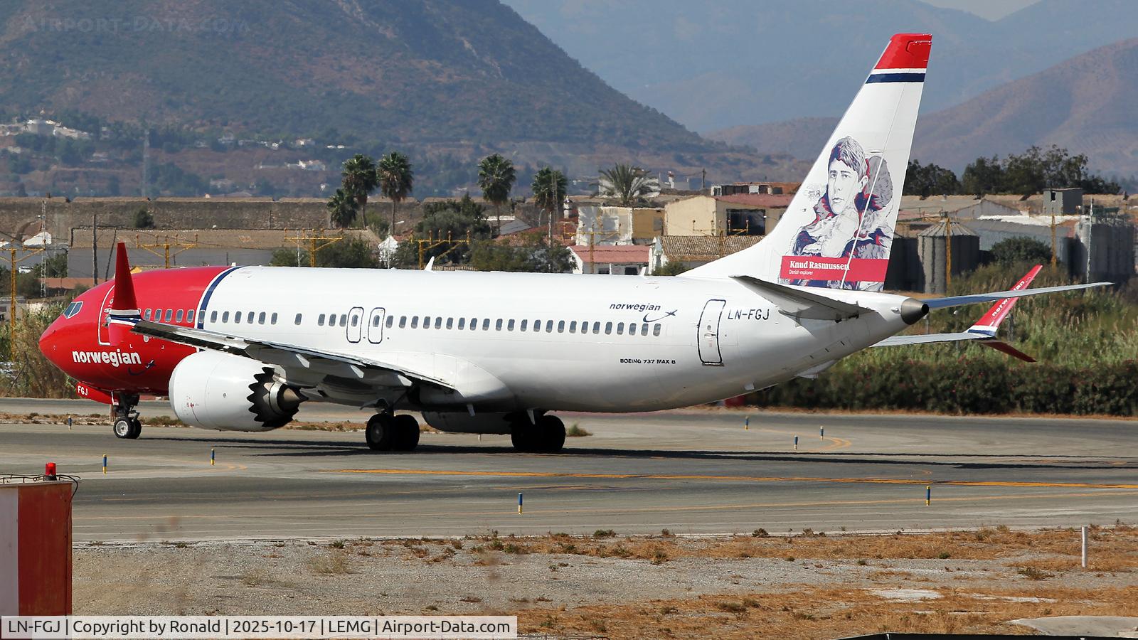 LN-FGJ, 2022 Boeing 737-8 MAX C/N 65903, at agp