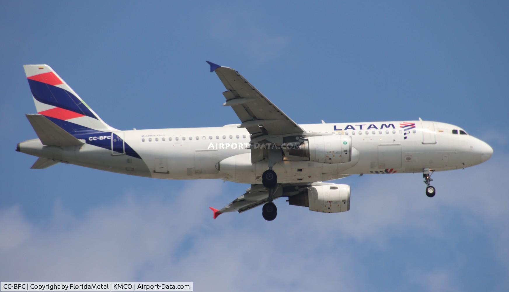 CC-BFC, 2012 Airbus A320-214 C/N 5316, LATAM A320 zx  bog,skbo-mco