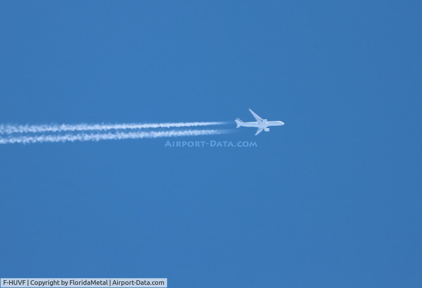 F-HUVF, 2023 Airbus 350-941 C/N 640, AFR A359 zx cdg-mex in flight over Southern Ontario