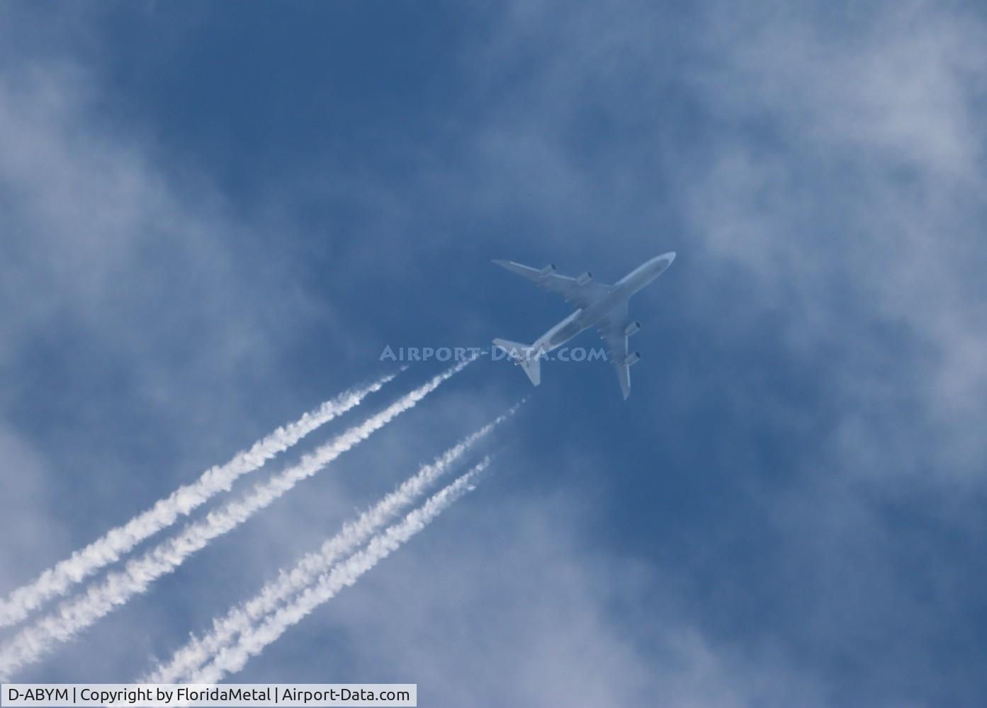D-ABYM, 2014 Boeing 747-830 C/N 37837, DLH 748 zx ord-fra