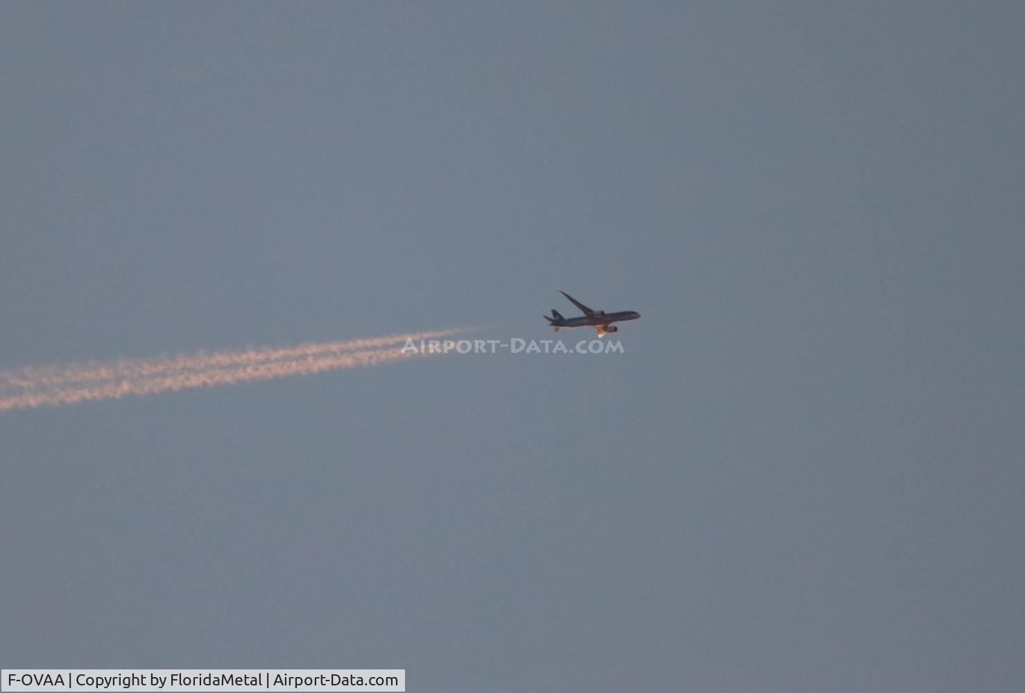 F-OVAA, 2019 Boeing 787-9 Dreamliner C/N 62710, THT 789 zx lax-cdg over Michigan 