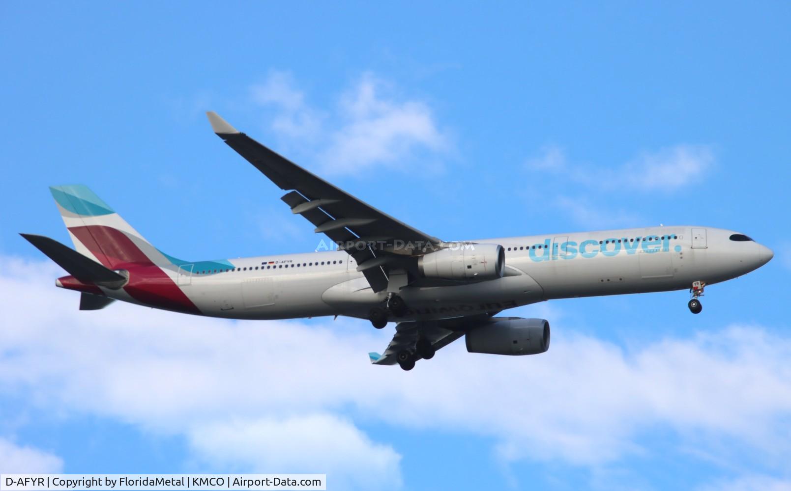 D-AFYR, 2015 Airbus A330-343E C/N 1711, OCN A333 zx fra, eddf-mco