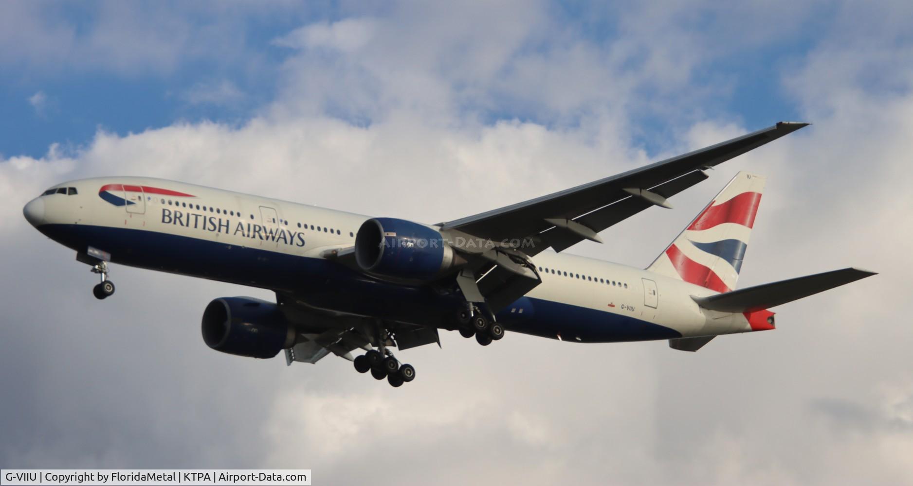 G-VIIU, 1999 Boeing 777-236 C/N 29963, BAW 772 zx lgw-tpa