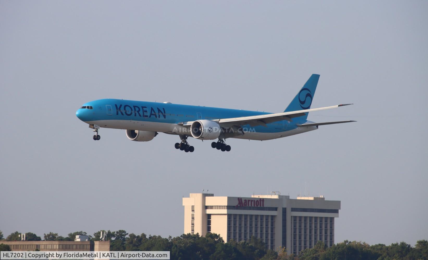 HL7202, 2018 Boeing 777-3B5(ER) C/N 60377, KAL 773  zx icn-atl