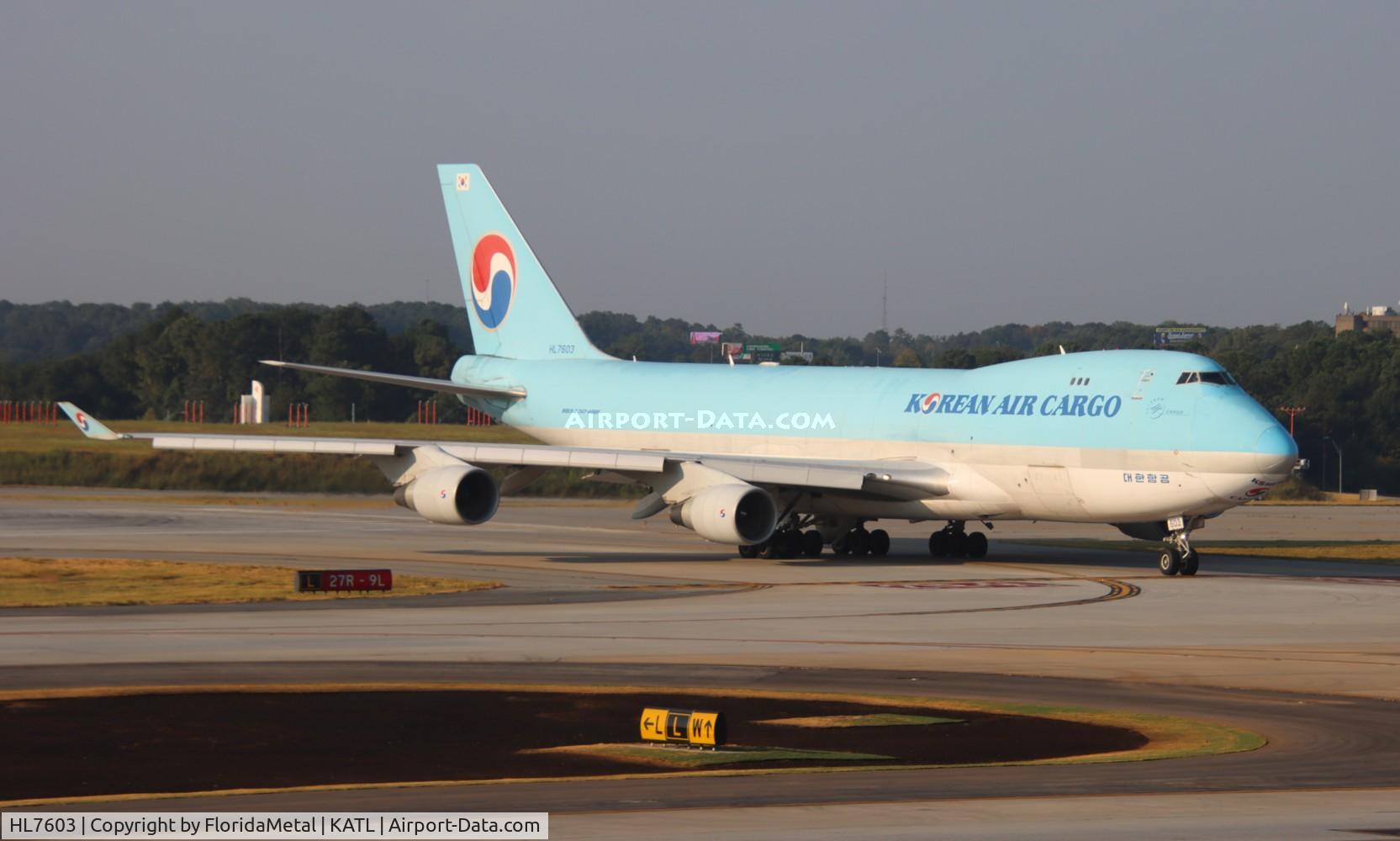 HL7603, 2005 Boeing 747-4B5F/ER/SCD C/N 34302, KAL  Cargo 747-400F zx  icn - anc