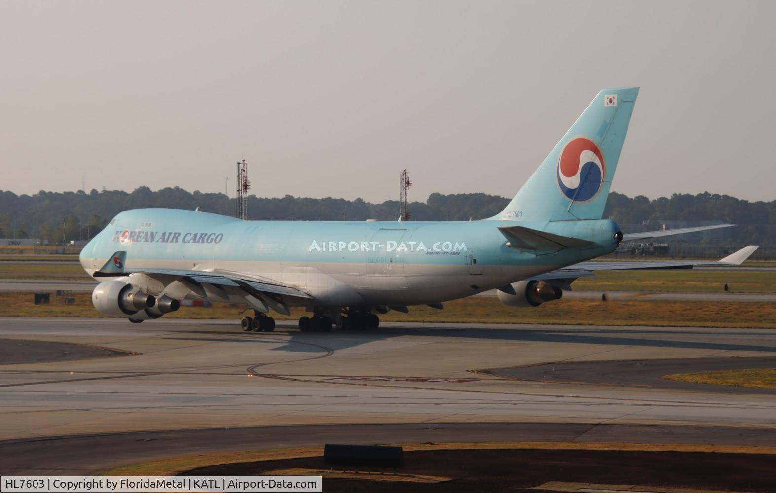 HL7603, 2005 Boeing 747-4B5F/ER/SCD C/N 34302, KAL Cargo 747-400F zx atl-anc