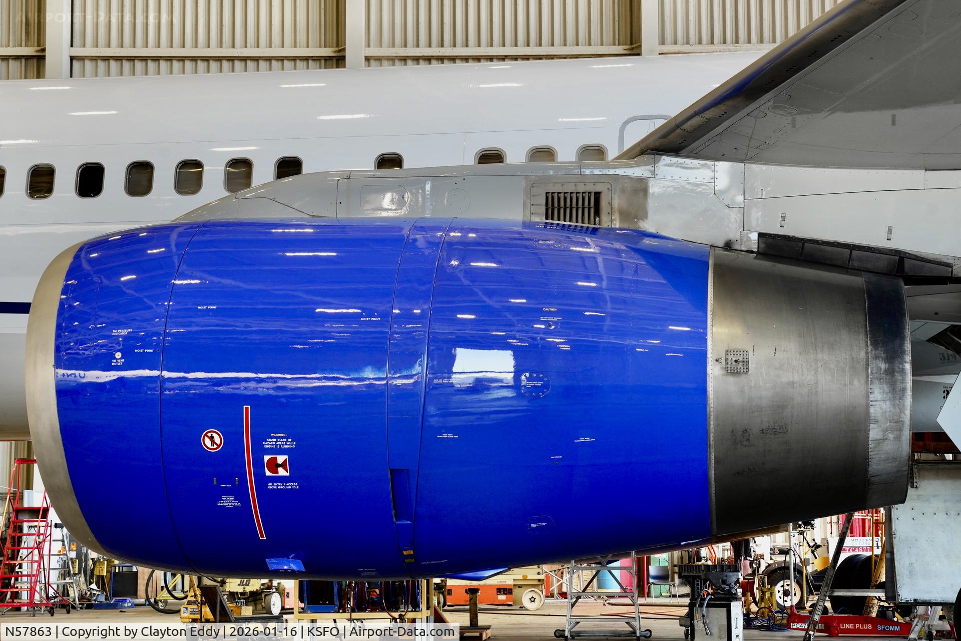 N57863, 2001 Boeing 757-33N C/N 32587, SFO 2026