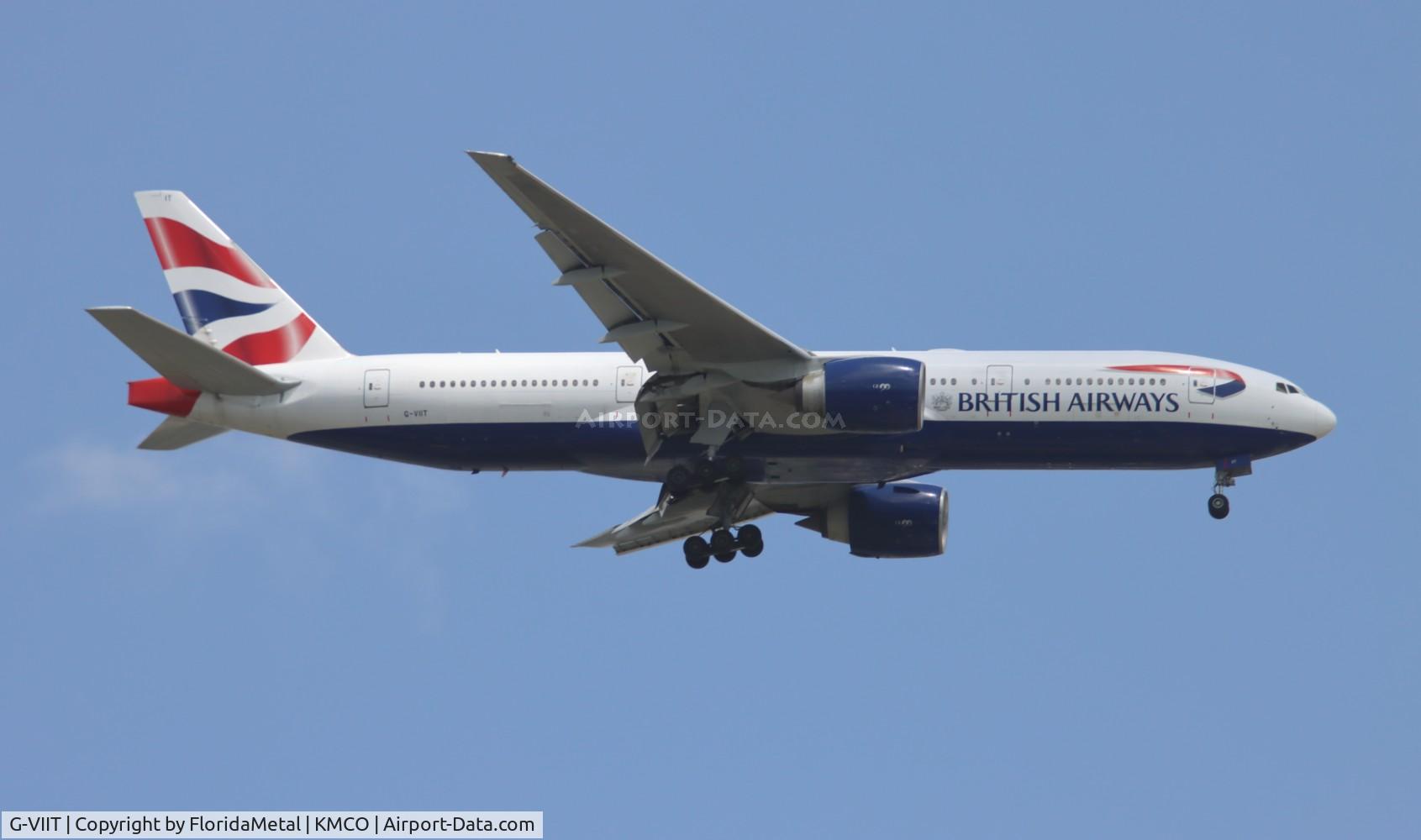 G-VIIT, 1999 Boeing 777-236 C/N 29962, BAW 772 zx lgw, egkk-mco