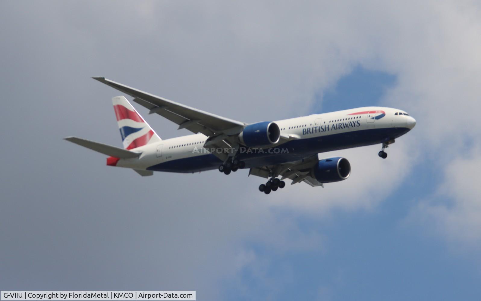 G-VIIU, 1999 Boeing 777-236 C/N 29963, BAW 772 zx lgw, egkk-mco