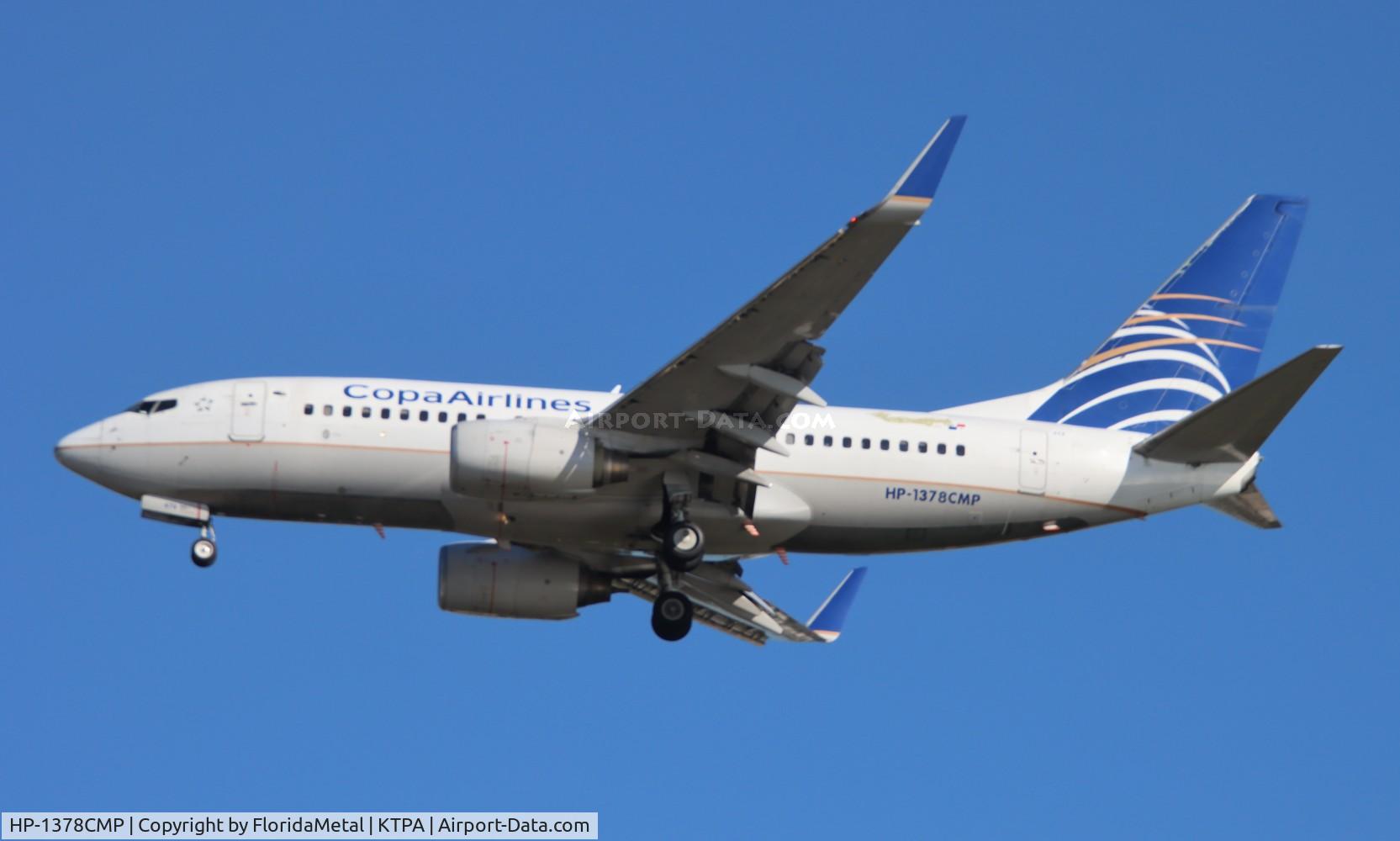 HP-1378CMP, 2002 Boeing 737-7V3 C/N 30461, CMP 737 zx pty-tpa