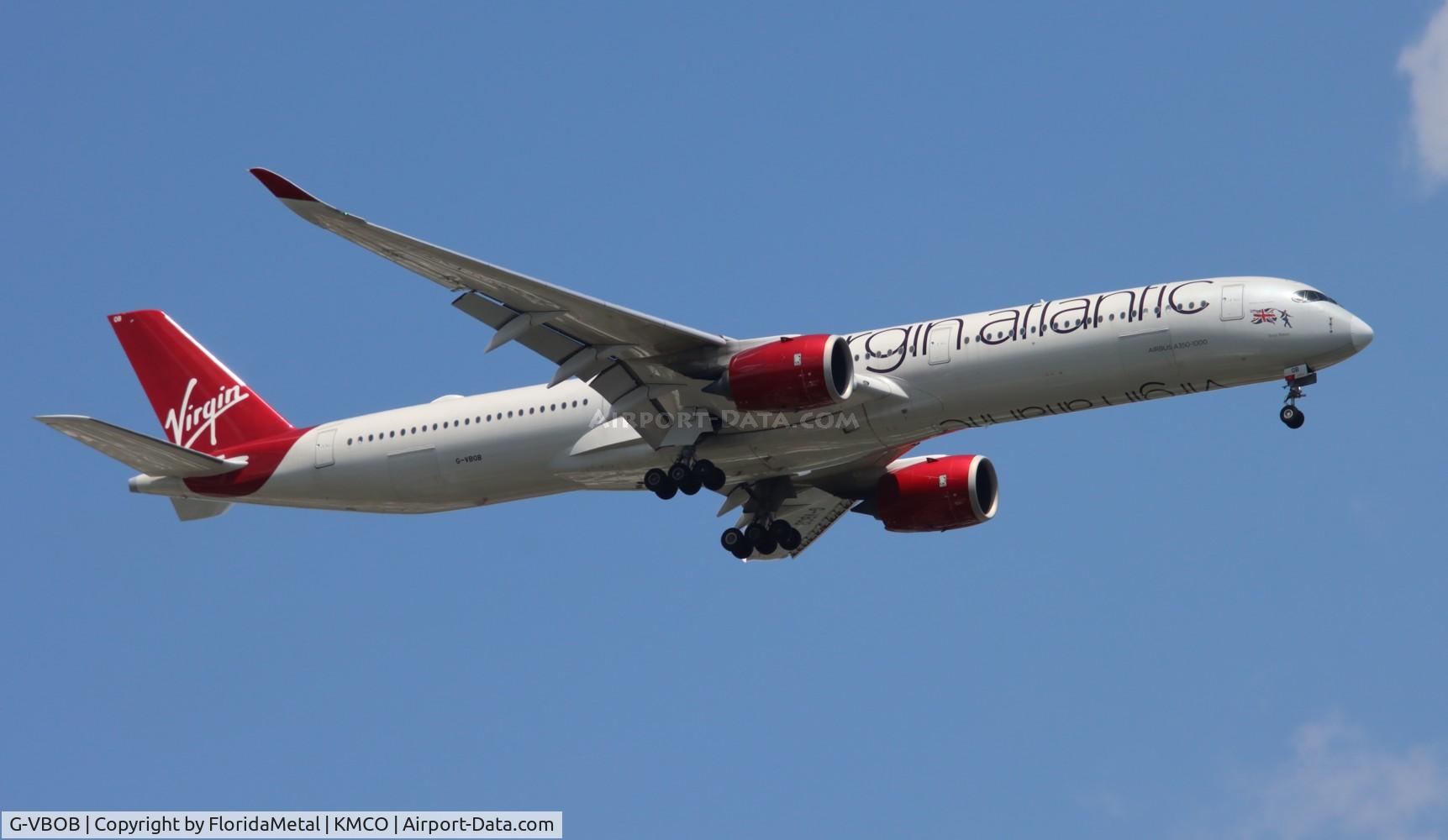 G-VBOB, 2023 Airbus A350-1041 C/N 605, VIR A35X zx man, egcc-mco