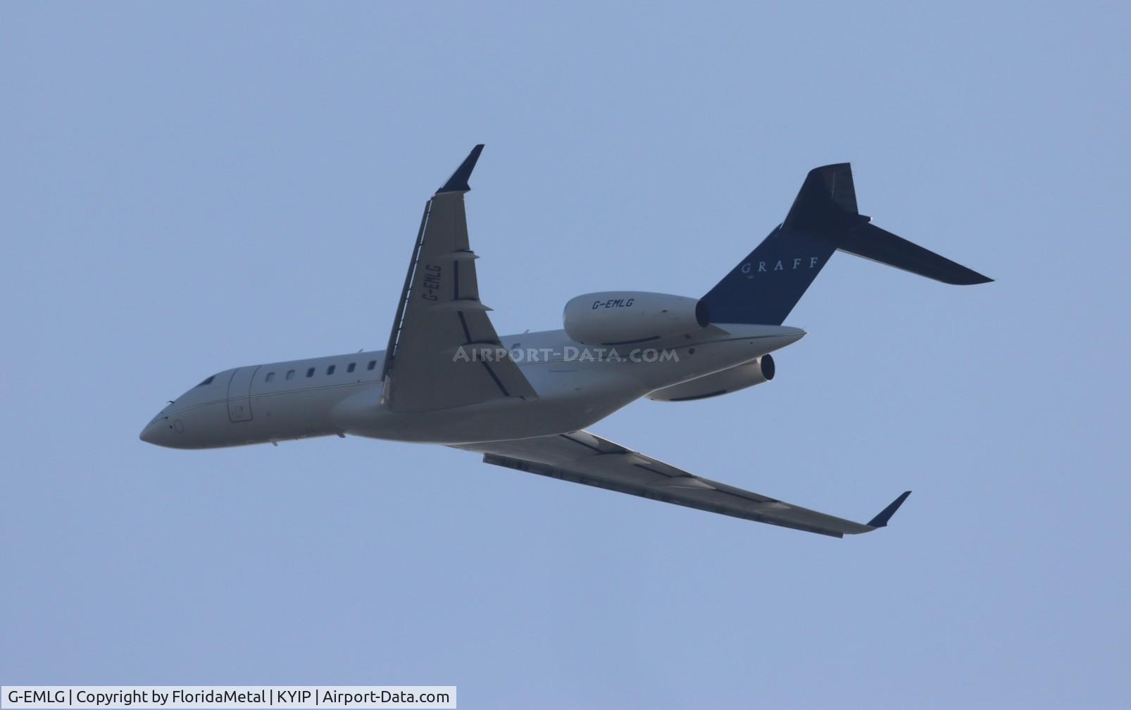 G-EMLG, 2011 Bombardier BD-700-1A10 Global 6000 C/N 9433, Global 6000 zx ltn, eggw-yip