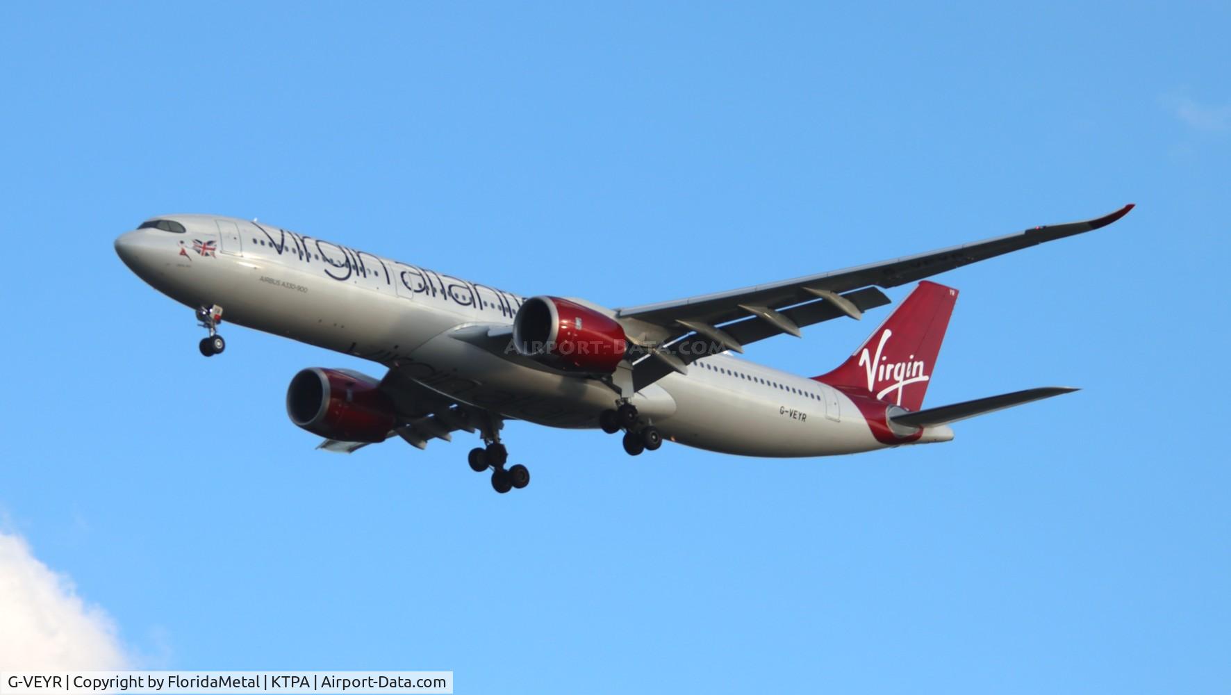 G-VEYR, 2024 Airbus A330-941 C/N 2078, VIR A339 zx lhr, egll-tpa