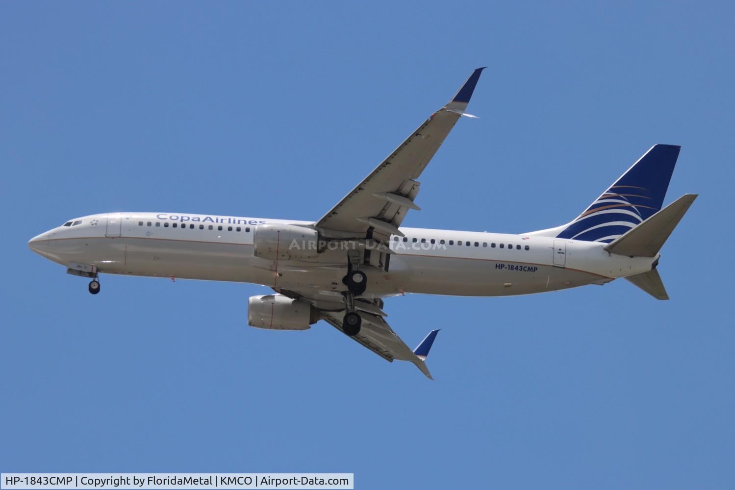 HP-1843CMP, 2014 Boeing 737-8V3 C/N 40785, CMP 738 zx pty-mco