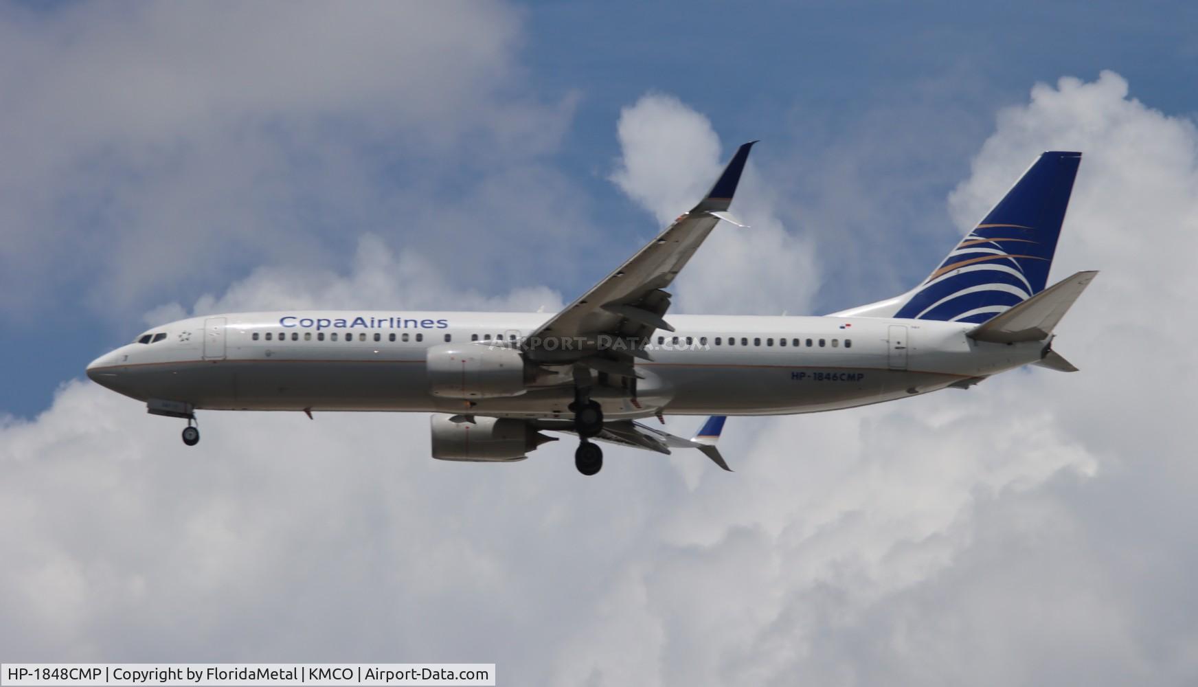 HP-1848CMP, 2015 Boeing 737-8V3 C/N 39965, CMP 738 zx pty-mco