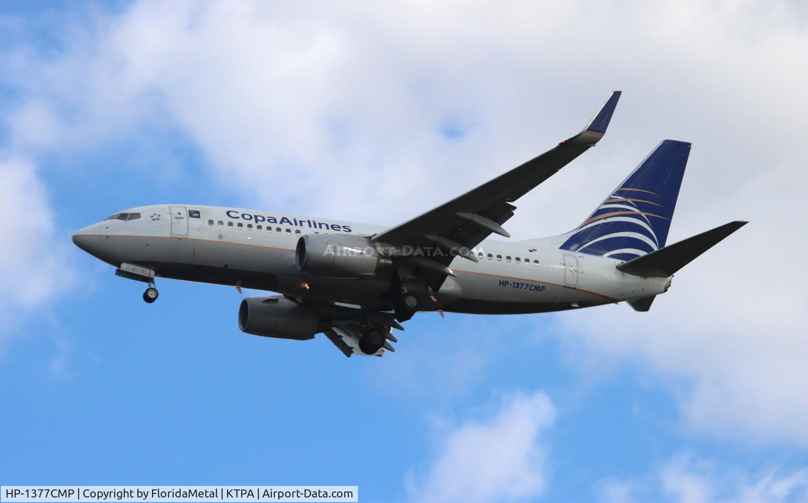 HP-1377CMP, 2002 Boeing 737-7V3 C/N 30462, CMP 737 zx pty-tpa