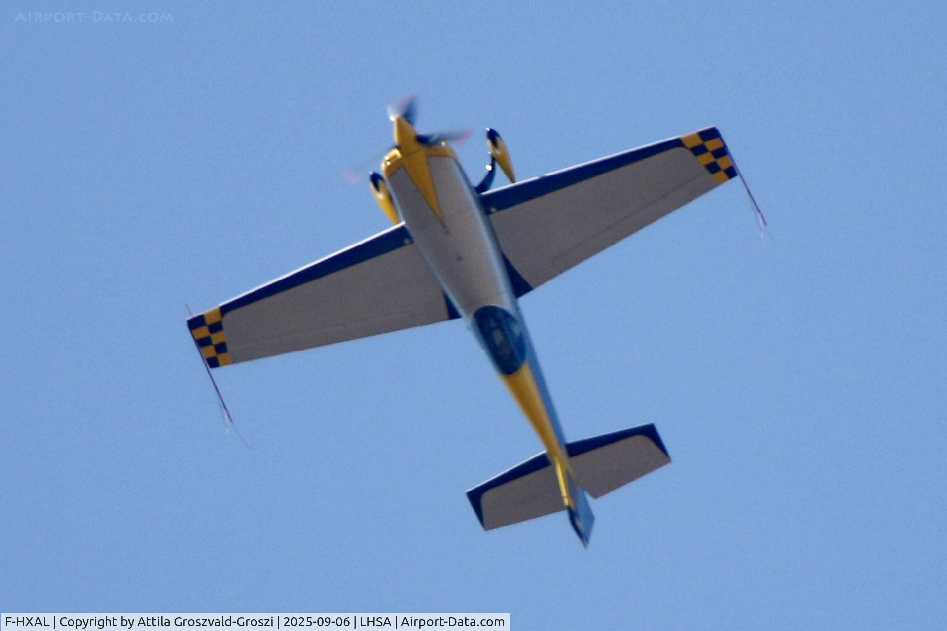 F-HXAL, Extra EA-300SC C/N SC047, LHSA - In the airspace of Szentkirályszabadja Airport. Hungary