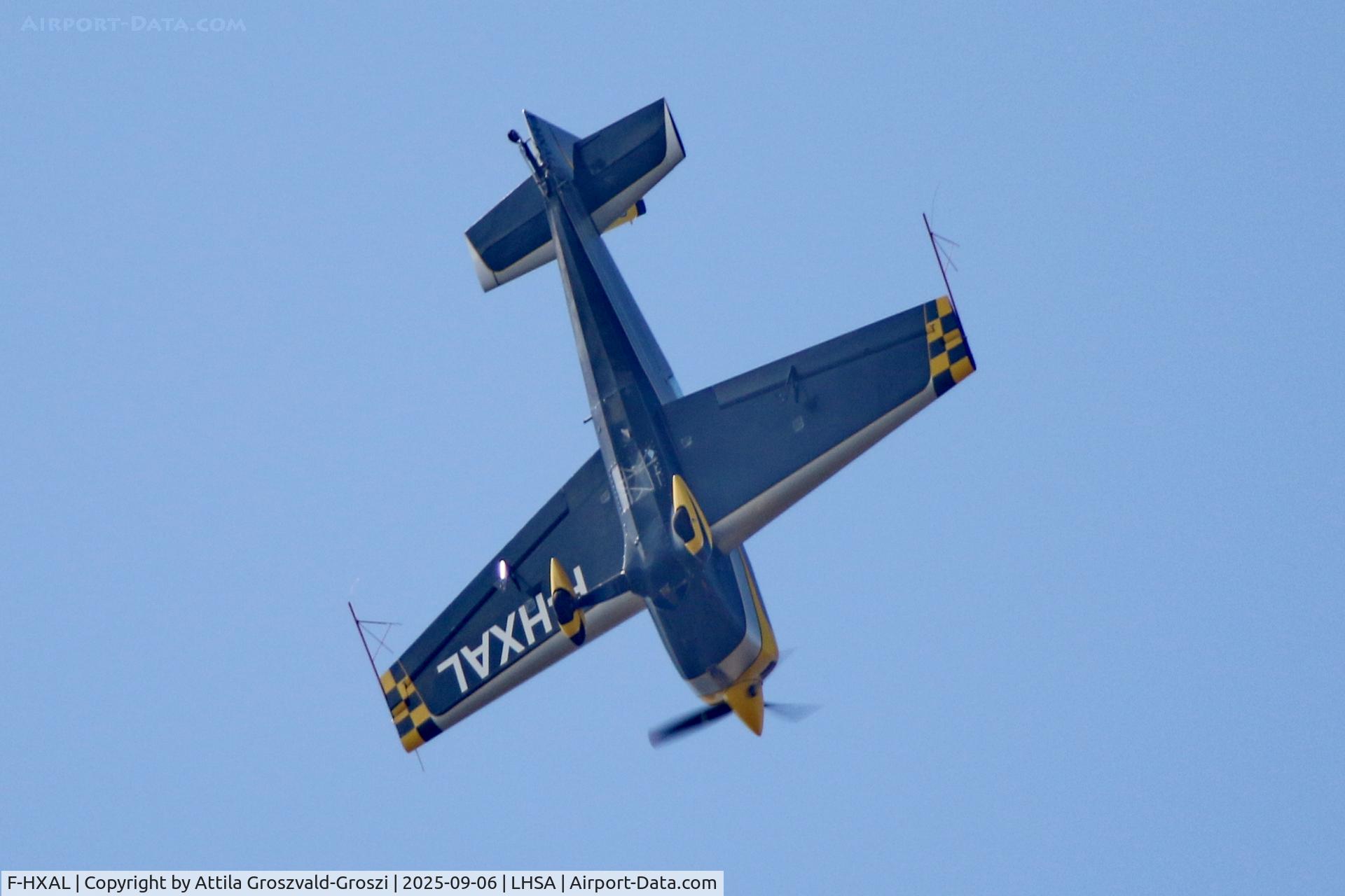 F-HXAL, Extra EA-300SC C/N SC047, LHSA - In the airspace of Szentkirályszabadja Airport. Hungary