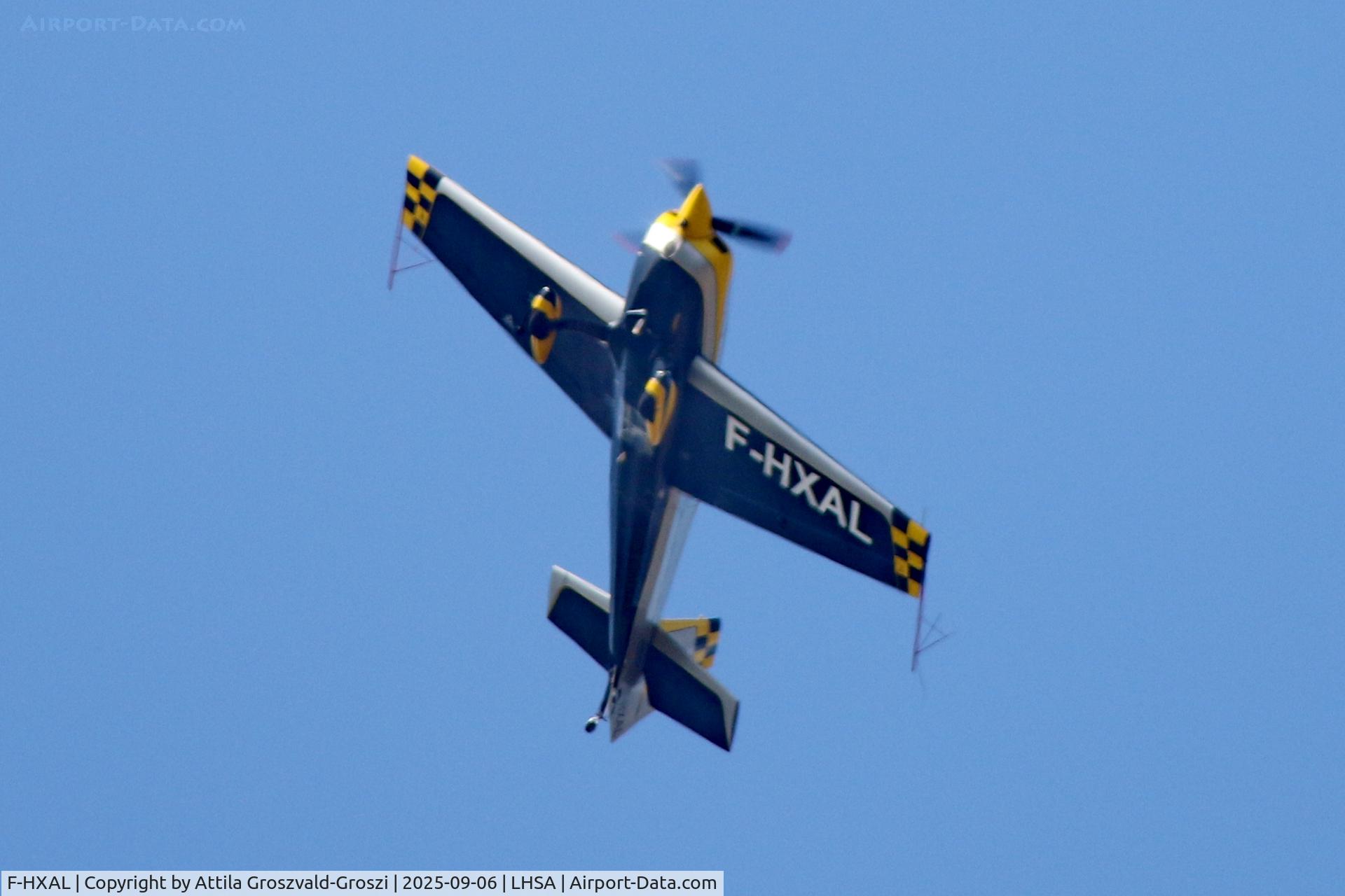 F-HXAL, Extra EA-300SC C/N SC047, LHSA - In the airspace of Szentkirályszabadja Airport. Hungary