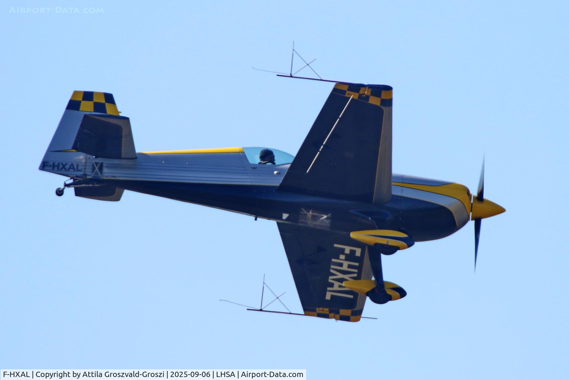 F-HXAL, Extra EA-300SC C/N SC047, LHSA - In the airspace of Szentkirályszabadja Airport. Hungary