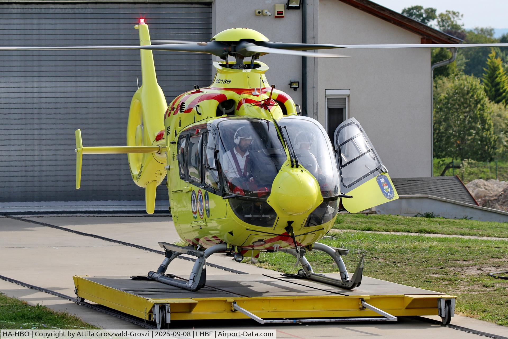HA-HBO, 2009 Eurocopter EC-135P-2+ C/N 0736, LHBF - Balatonfüred Air Ambulance Base, Hungary