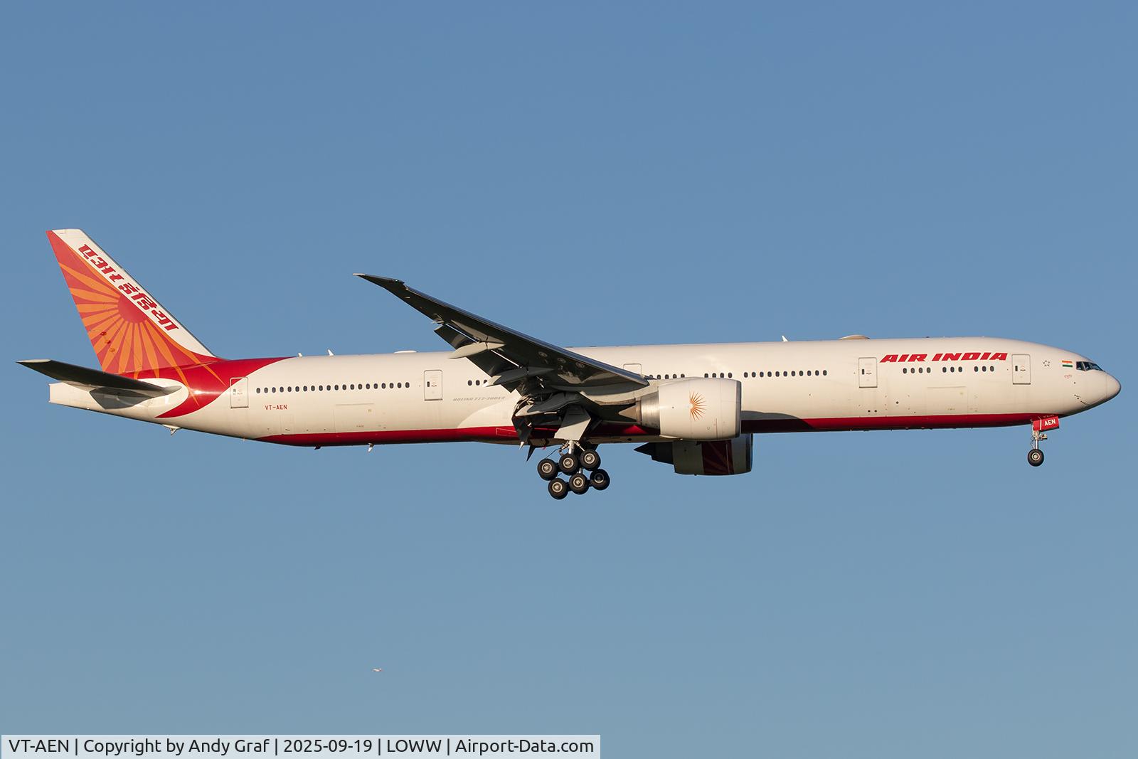 VT-AEN, 2012 Boeing 777-3FX/ER C/N 39687, Air India 777-300