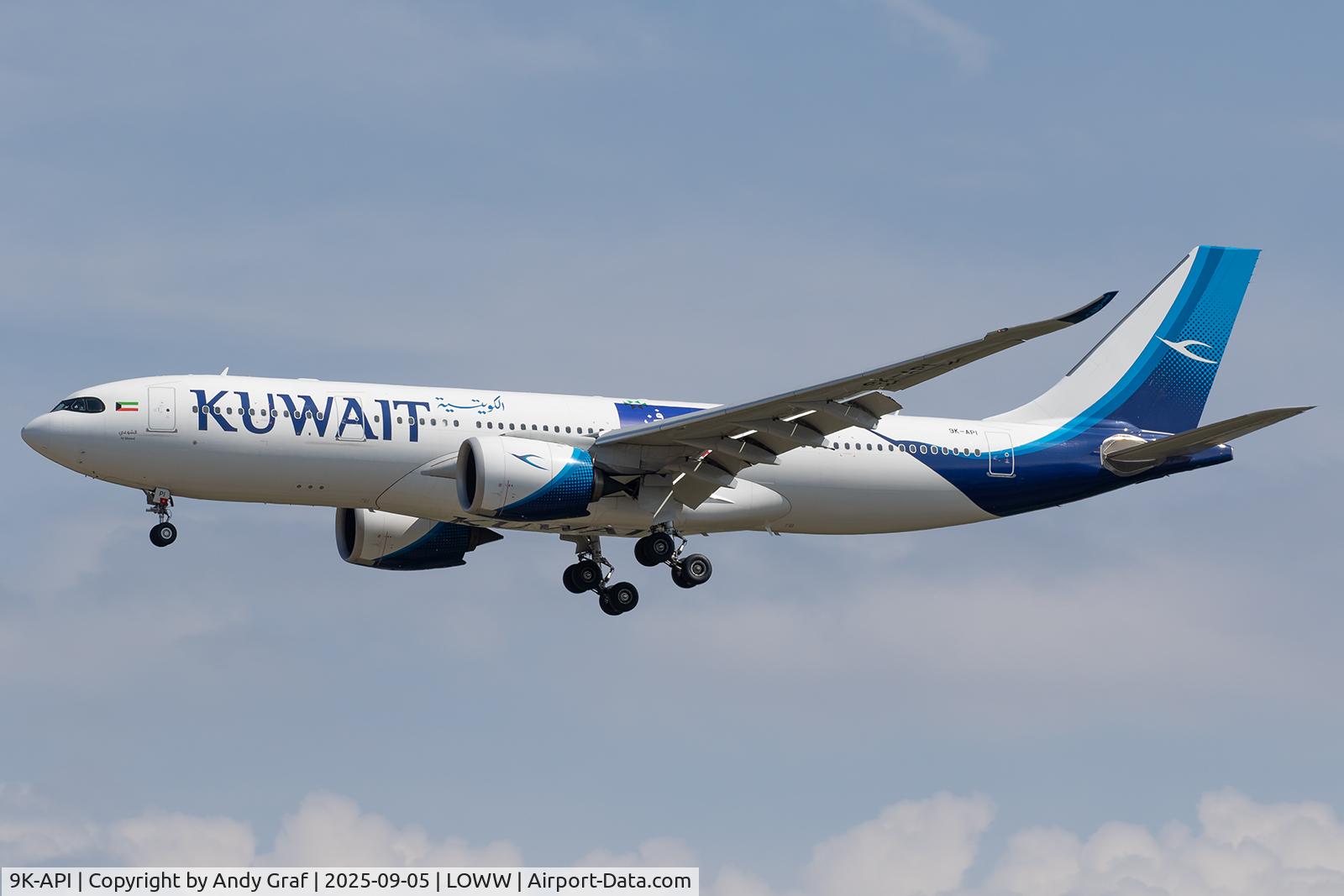 9K-API, 2021 Airbus A330-841 C/N 2016, Kuwait AW A330-800