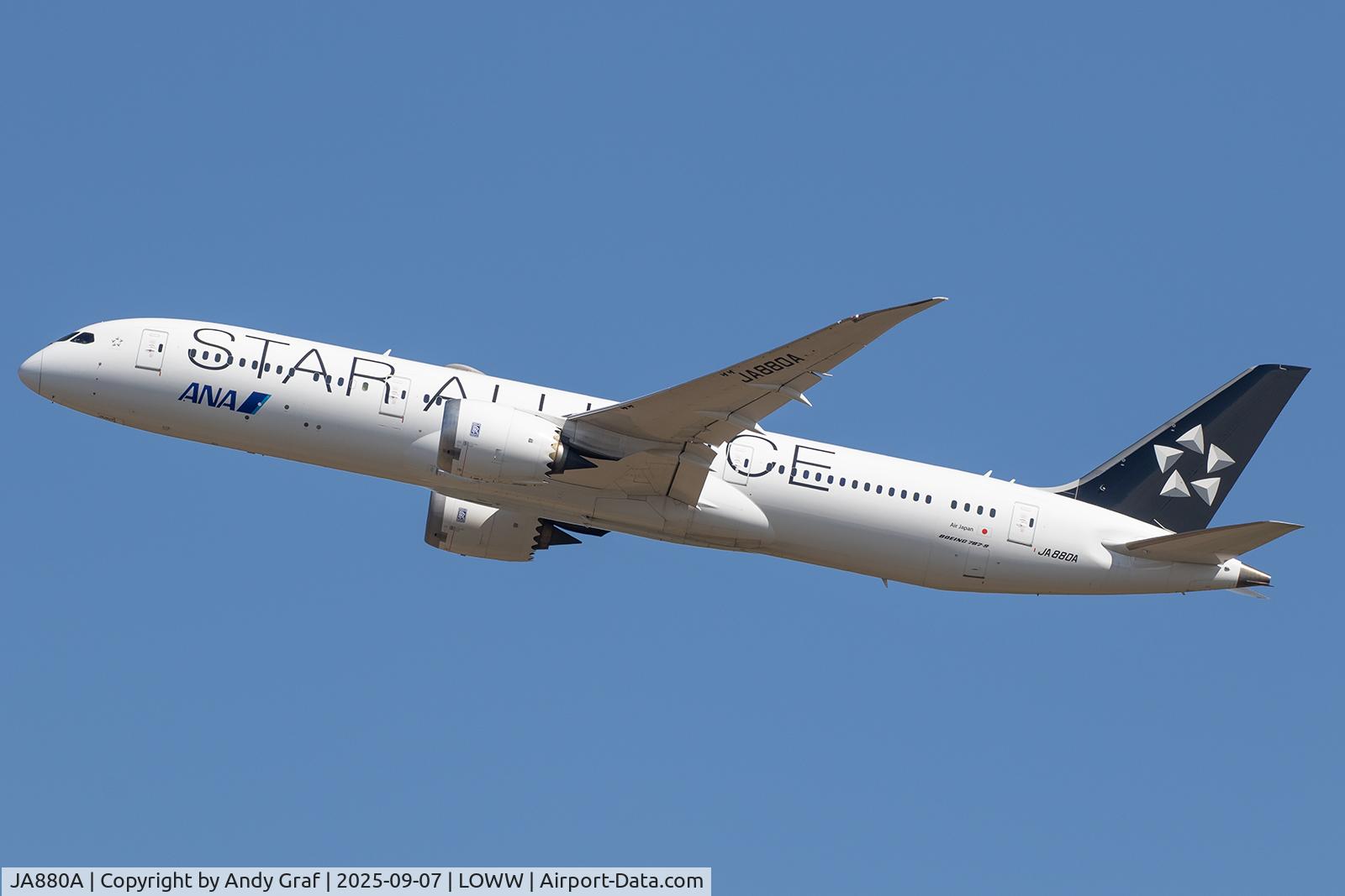 JA880A, 2016 Boeing 787-9 Dreamliner C/N 34533, ANA 787-9