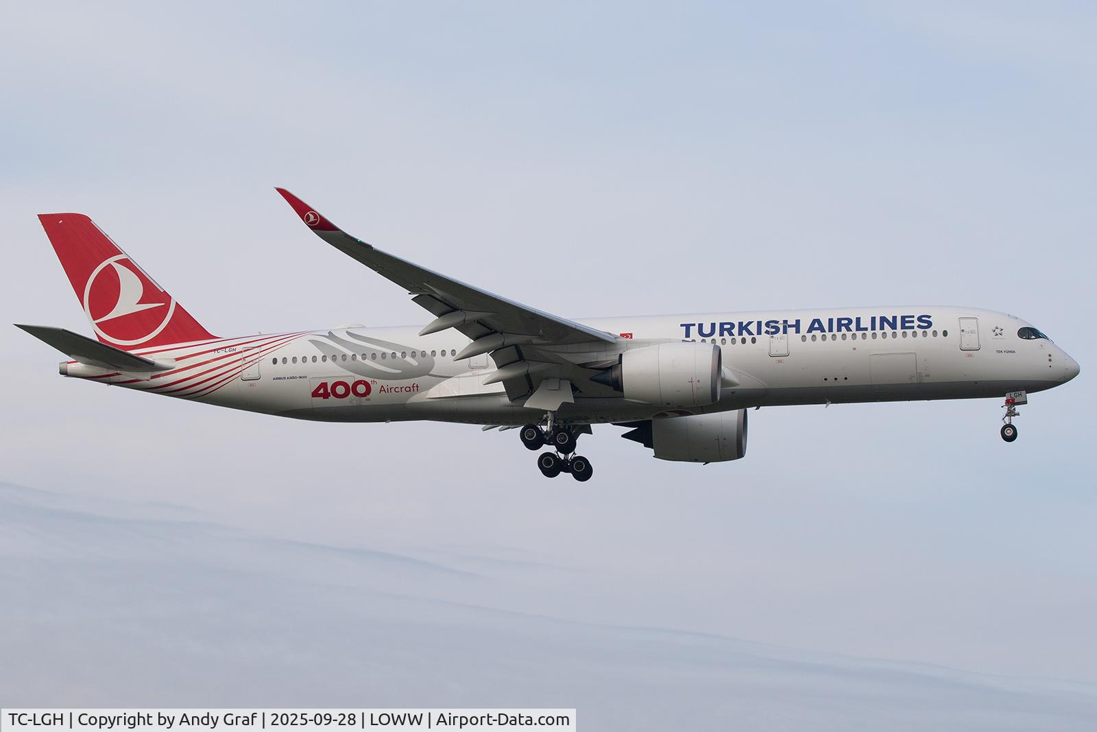 TC-LGH, 2023 Airbus A350-941 C/N 596, Turkish Airlines A350-900