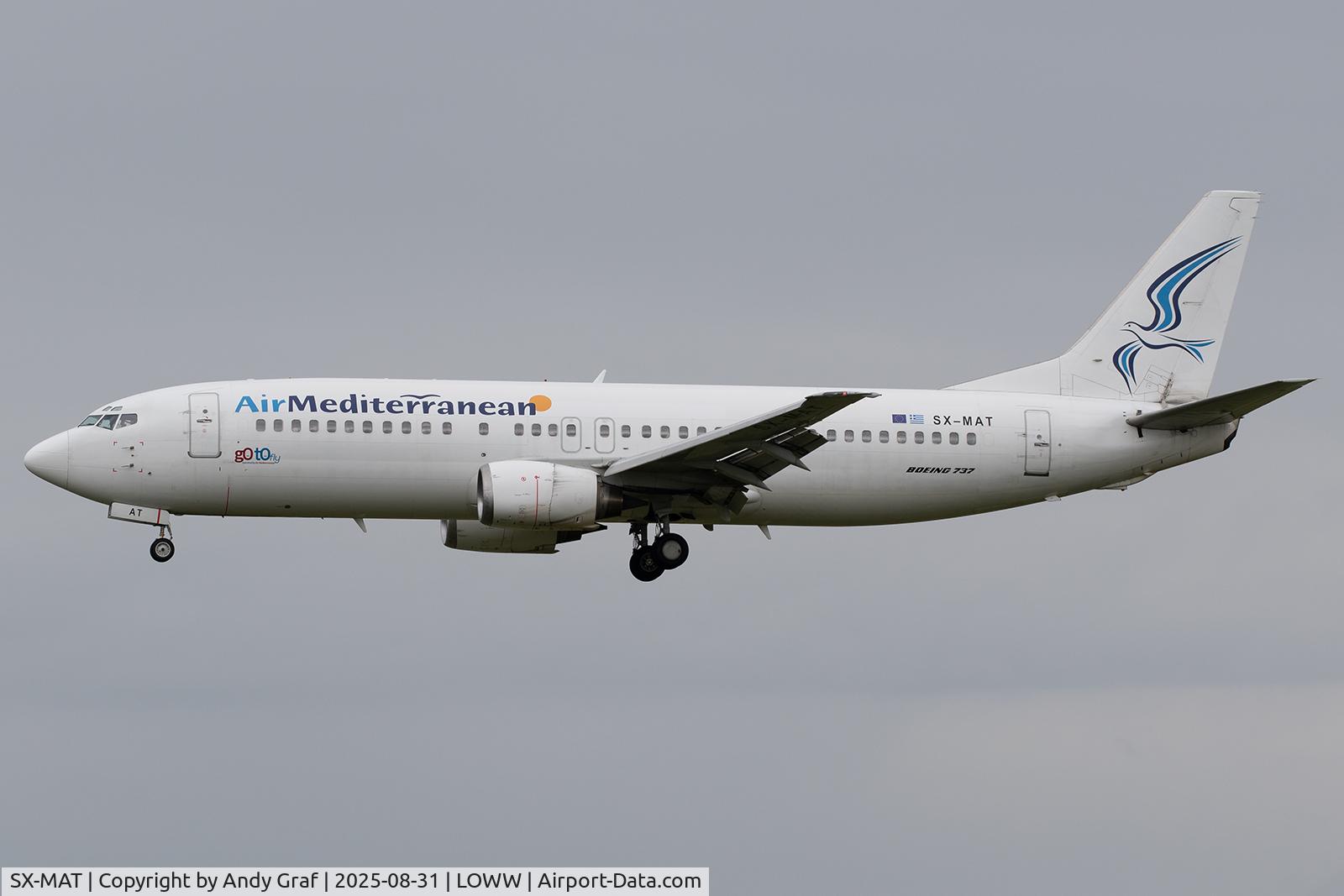 SX-MAT, 1997 Boeing 737-446 C/N 28831, Air Mediterane 737-400