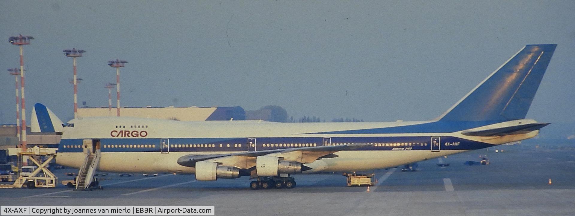 4X-AXF, 1978 Boeing 747-258C C/N 21594, ex-slide