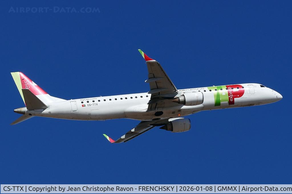 CS-TTX, 2011 Embraer 195LR (ERJ-190-200LR) C/N 19000429, TAP1453 to Lisbonne LIS