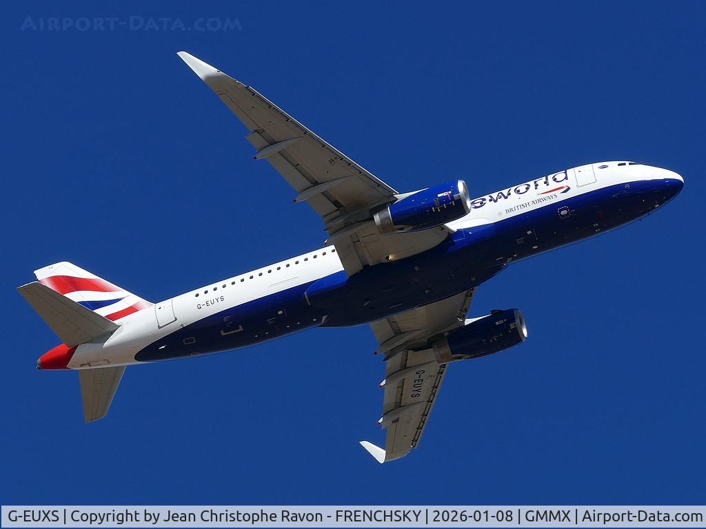 G-EUXS, 2013 Airbus A20-232 C/N 5948, BAW669 to London LHR