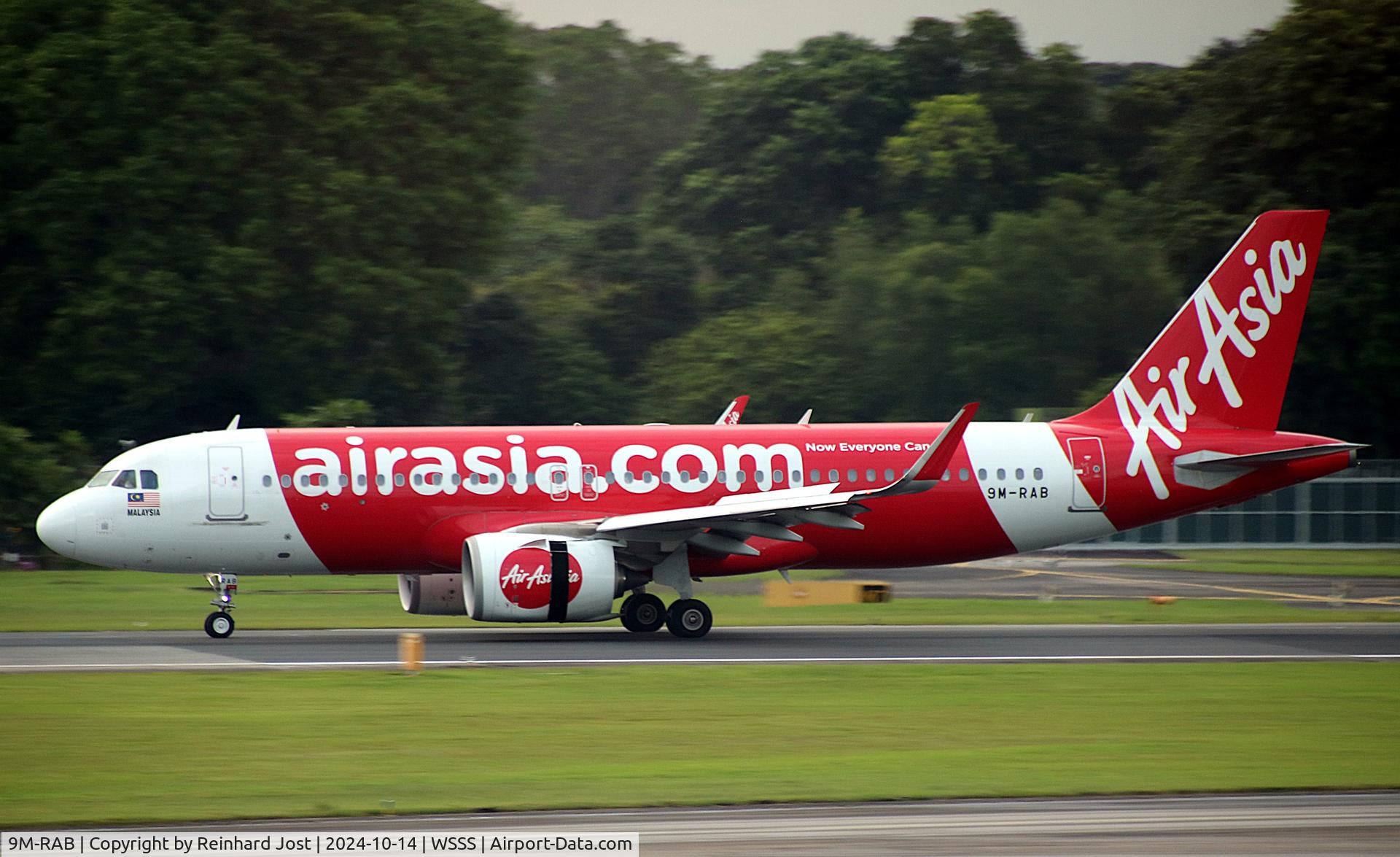 9M-RAB, 2018 Airbus A320-251N C/N 8262, Airbus of Air Asia Malaysia at Singapore-Changi